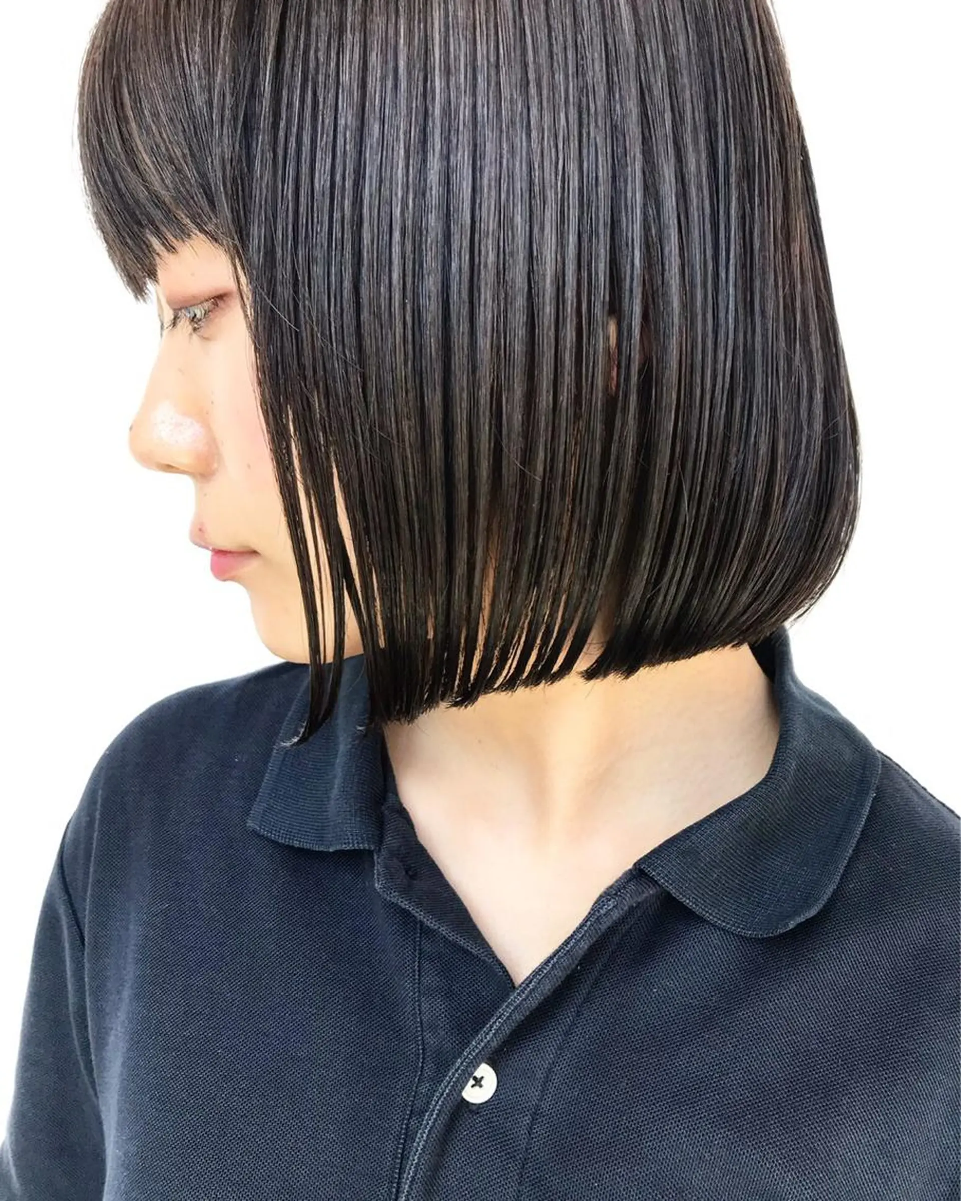 ショート ボブ×縮毛矯正 ryotaのヘアスタイル