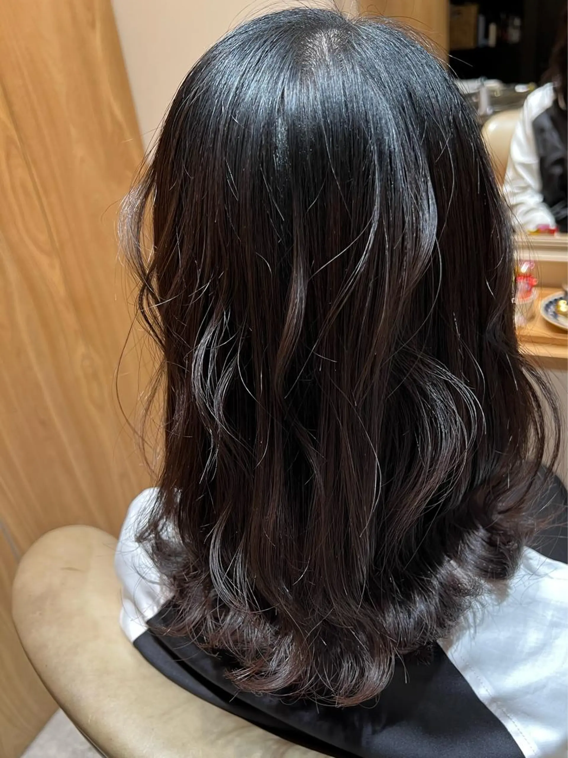 セミロング 大河原 美優のヘアスタイル