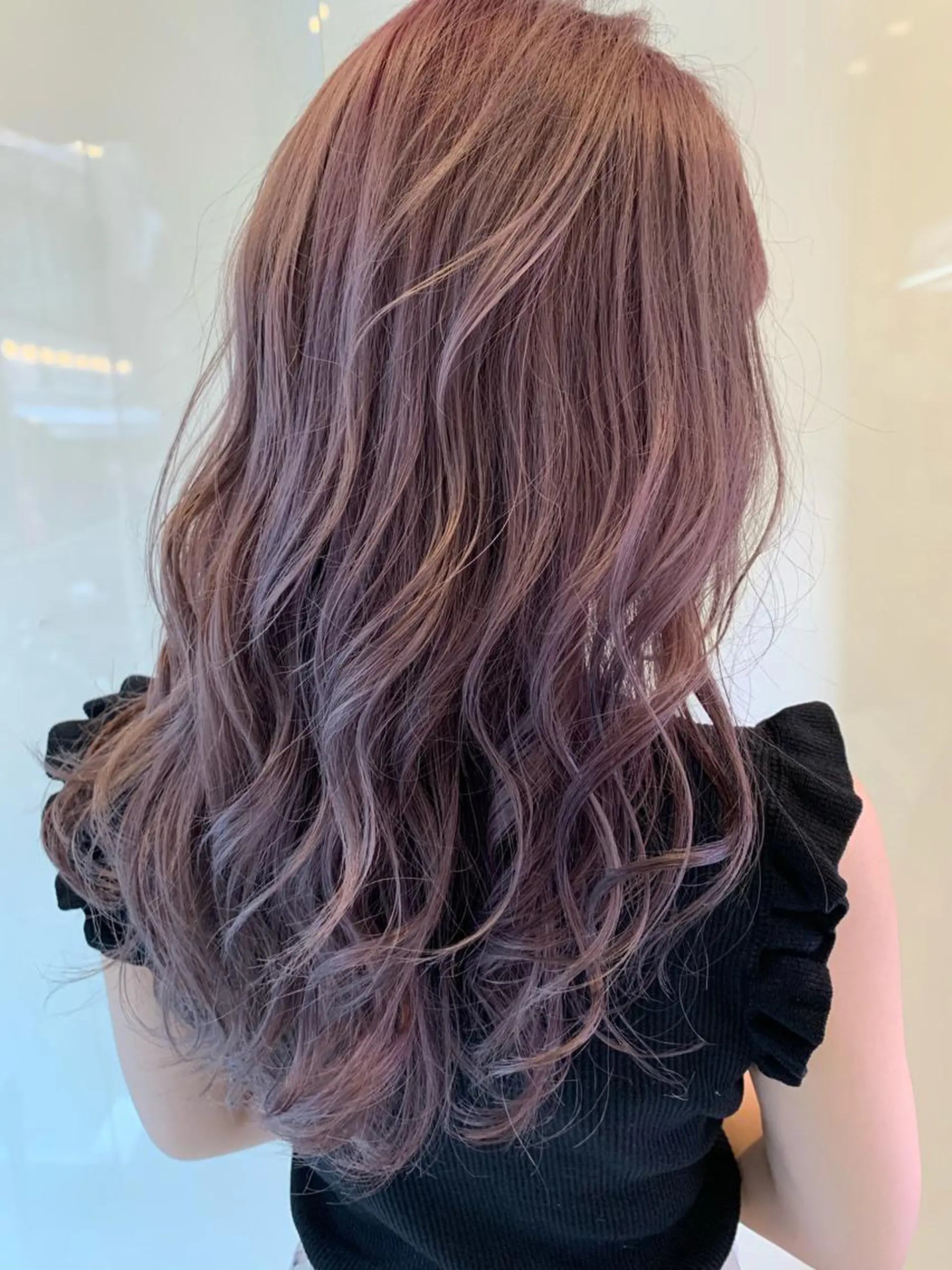 セミロング カラー カット ヘアカラー トリートメント 美髪形成！色素改善！ 秋田　和輝のヘアスタイル