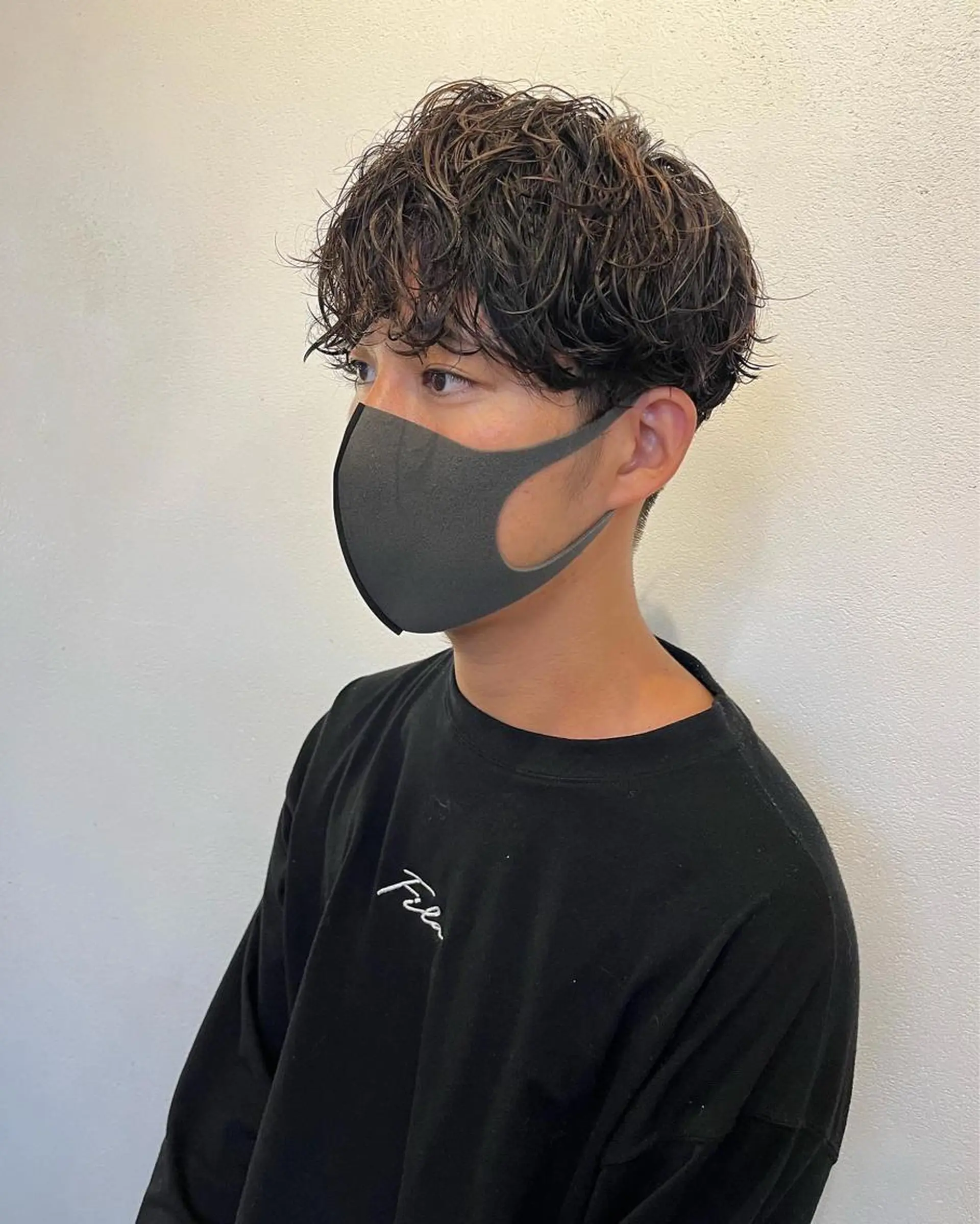 パーマ メンズ カット パーマ bijou chiharuのマツエク・マツパデザイン