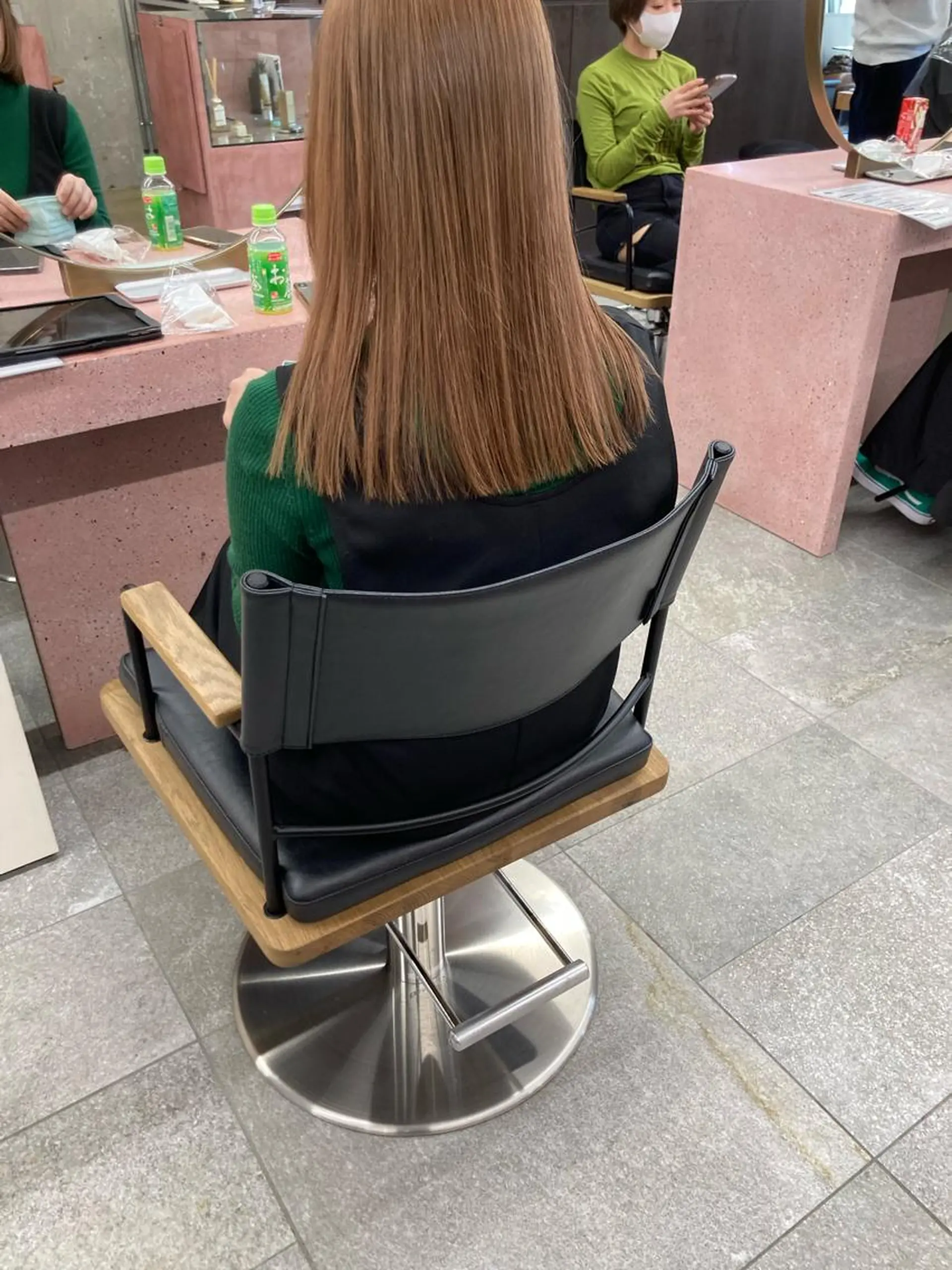 ミディアム カラー ブリーチ カット ヘアカラー トリートメント 小木曽智美 /ボブ/ショートのヘアスタイル