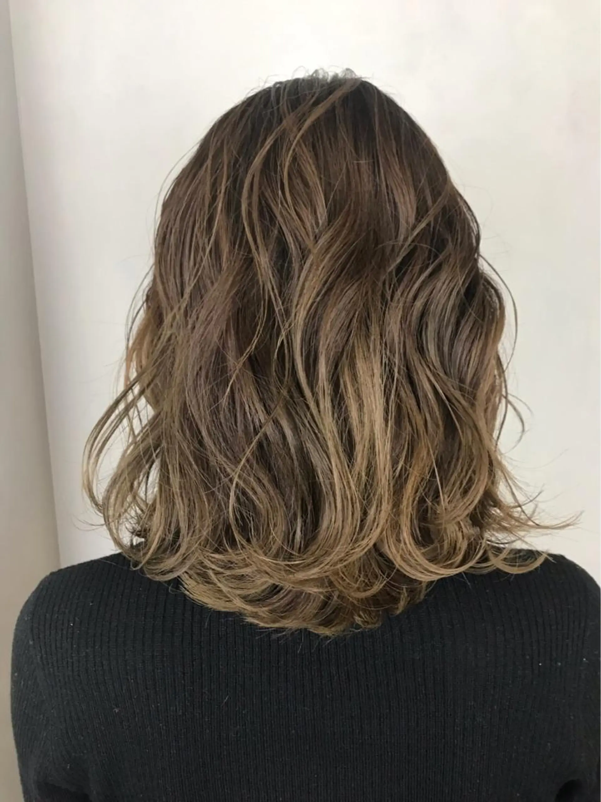 ミディアム カラー BROCANTE立川 karasawa.nのヘアスタイル