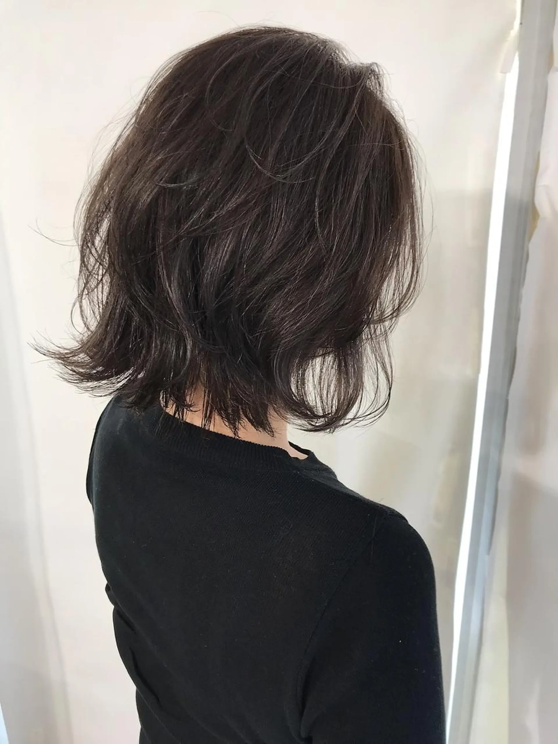 ショート カラー パーマ ヘアアレンジ メンズパーマの巨匠 鈴木純のヘアスタイル