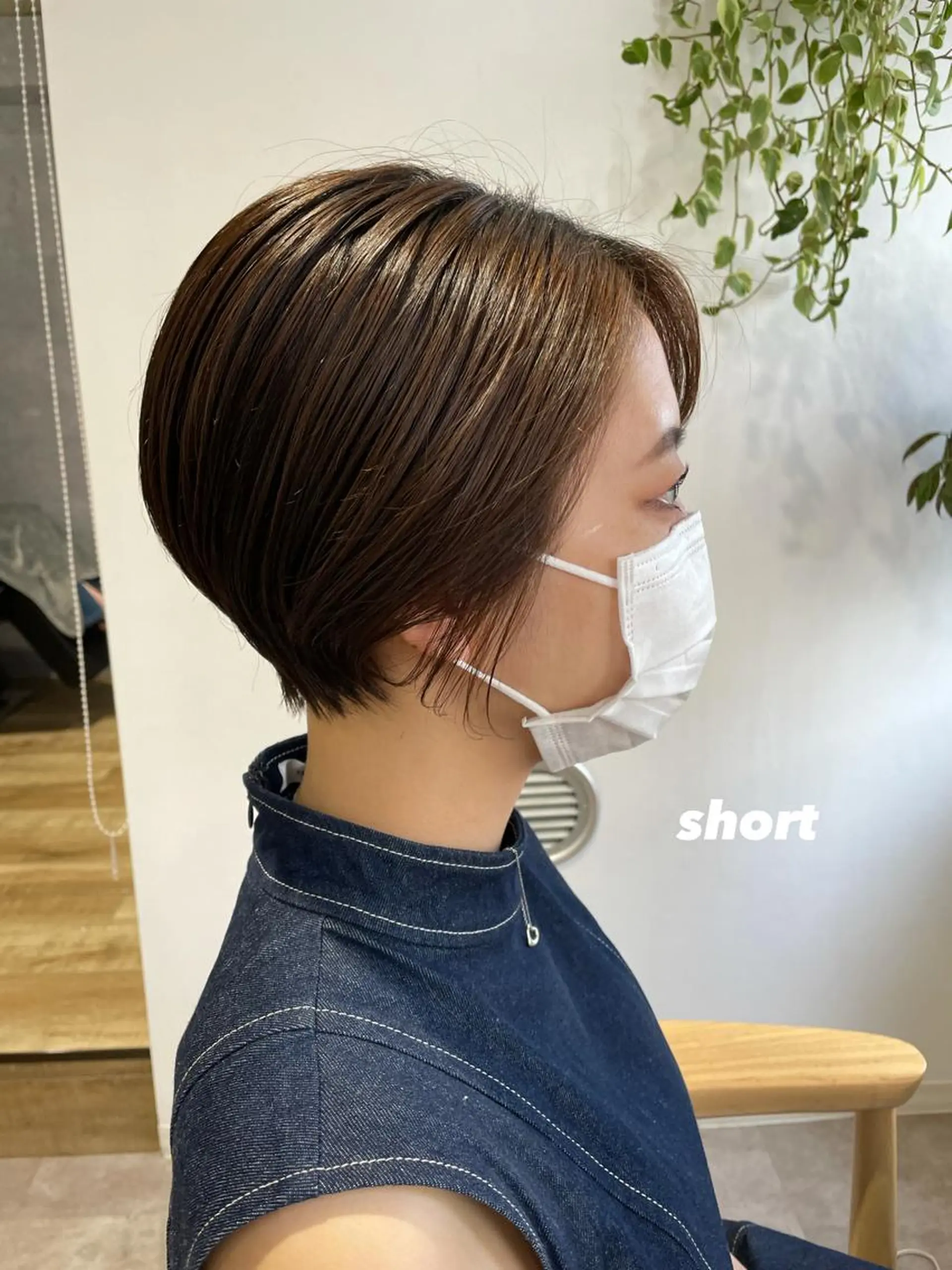 ショート カラー パーマ ヘアアレンジ ショートヘア カット 🌿AMANE🌿 sakiのヘアスタイル