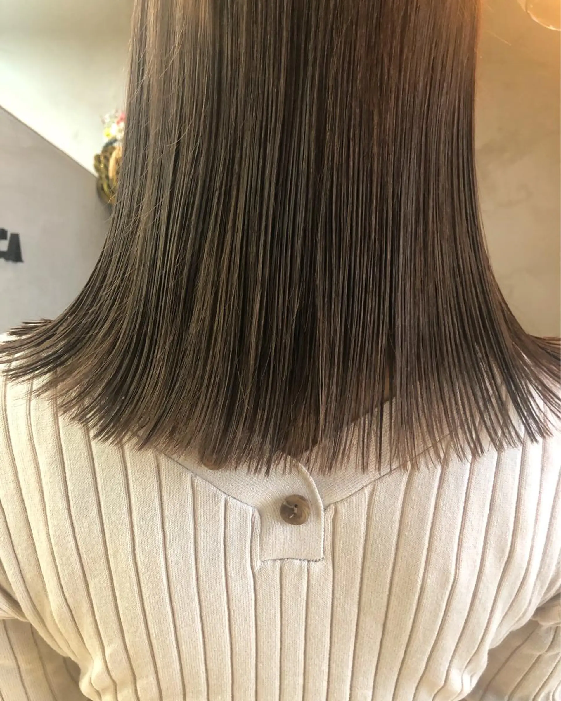 ミディアム カラー 遠藤 眞実のヘアスタイル