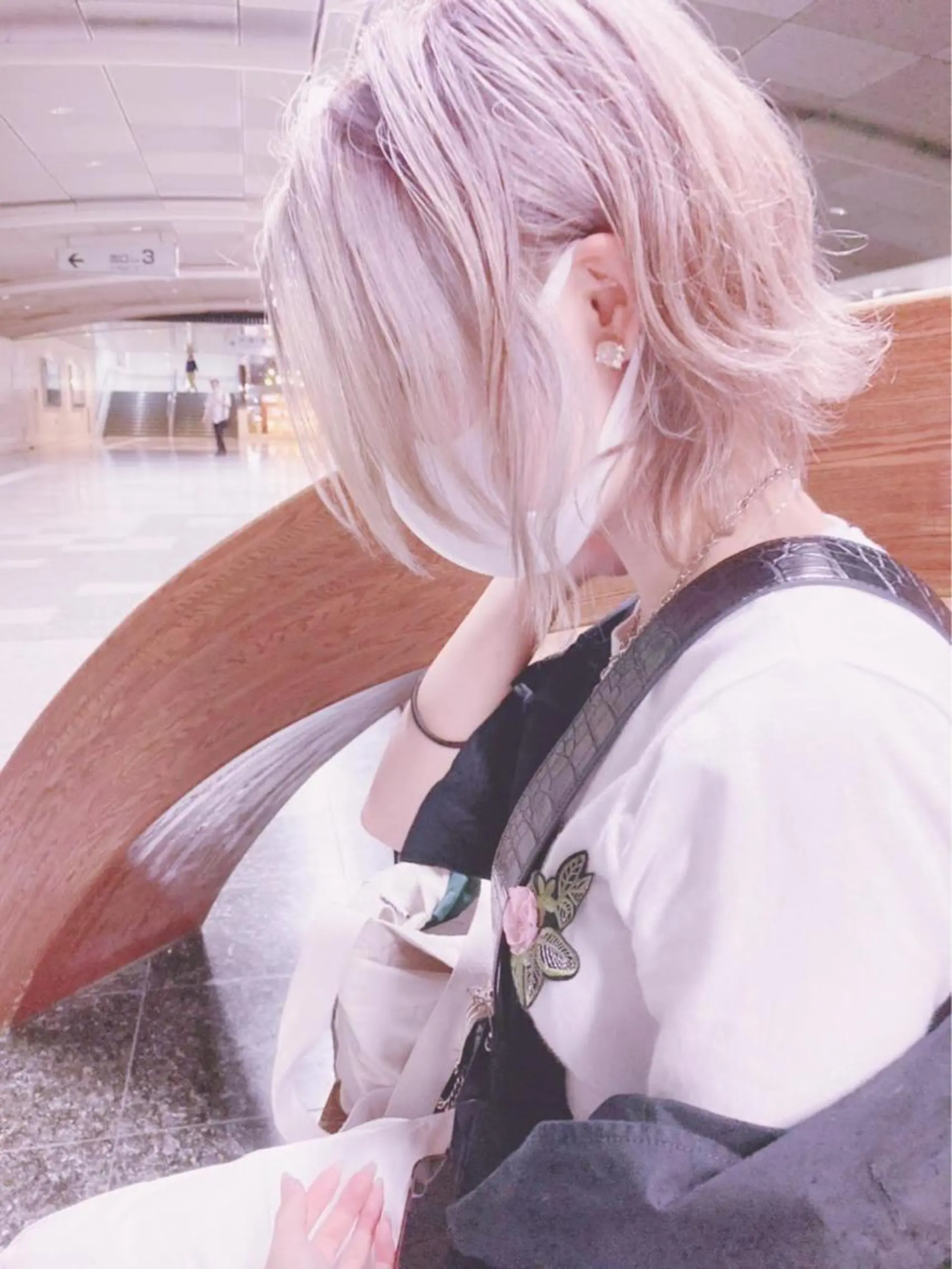 ショート カラー 東出 レイ🕊のヘアスタイル