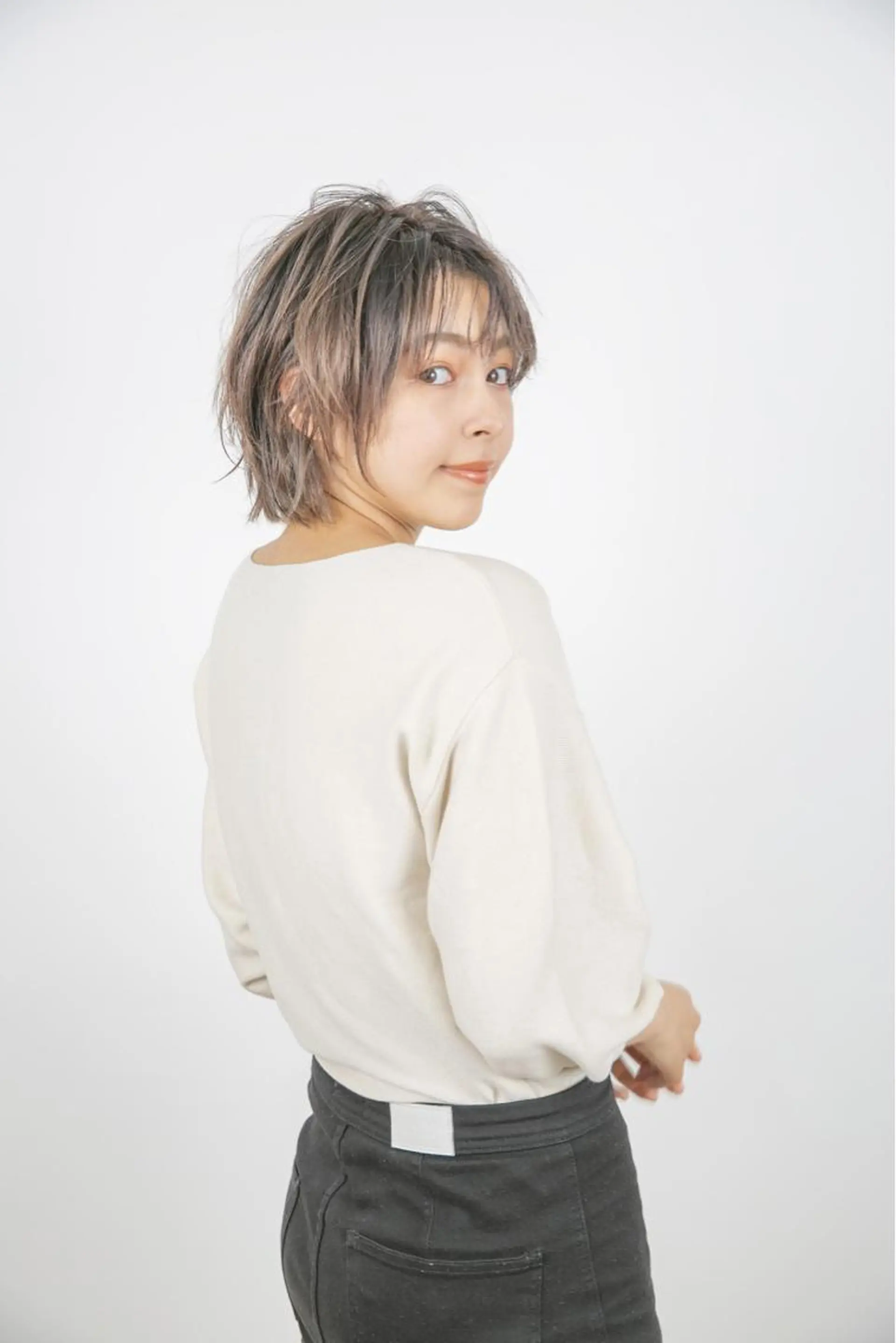 ショート 髪質改善ストレート、 カラー清野雄大のヘアスタイル