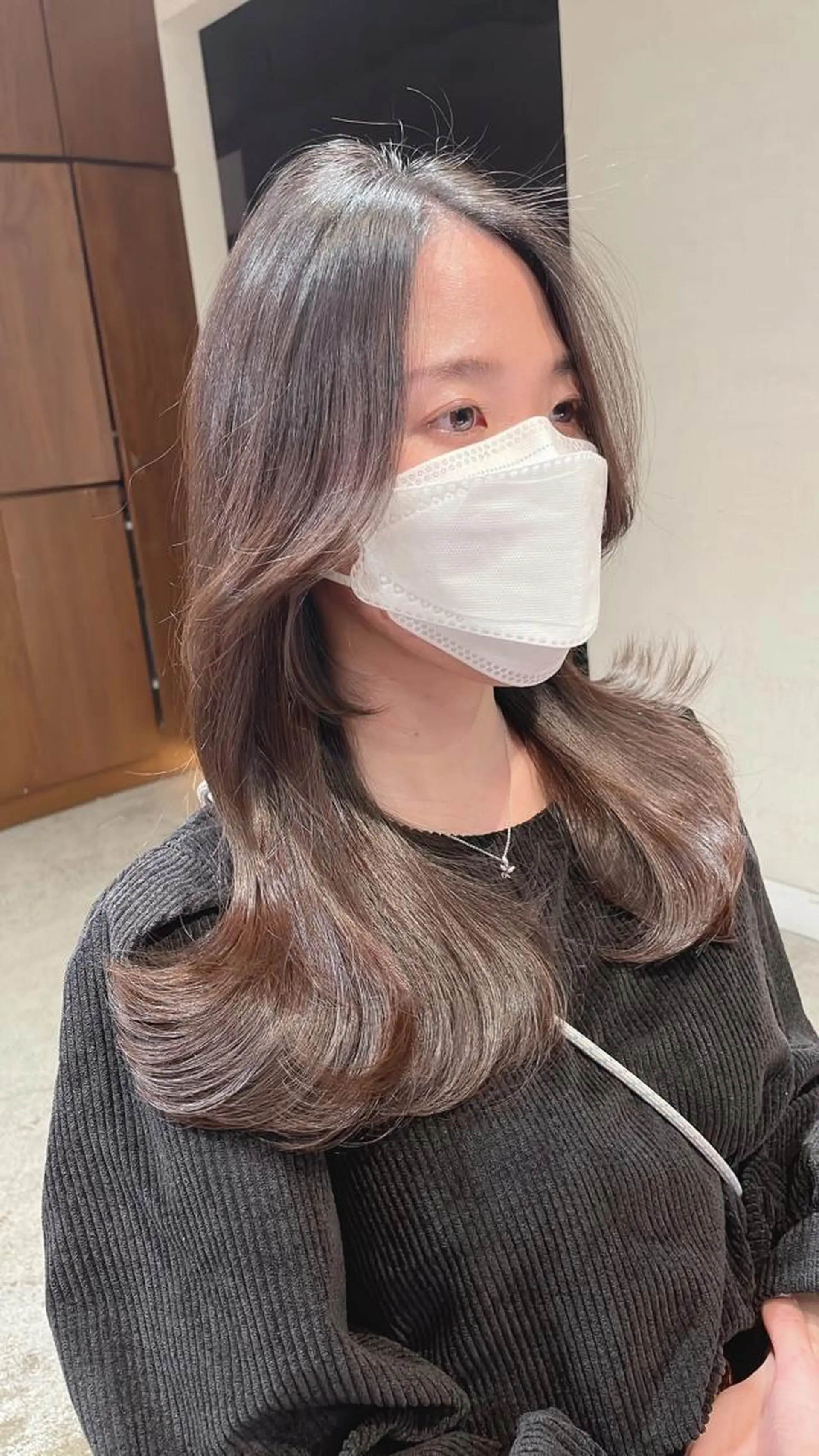 セミロング 韓国風ヘア ガレリアエレガンテ栄店所属・ウルフカット/ ハッシュカット/山路のヘアスタイル