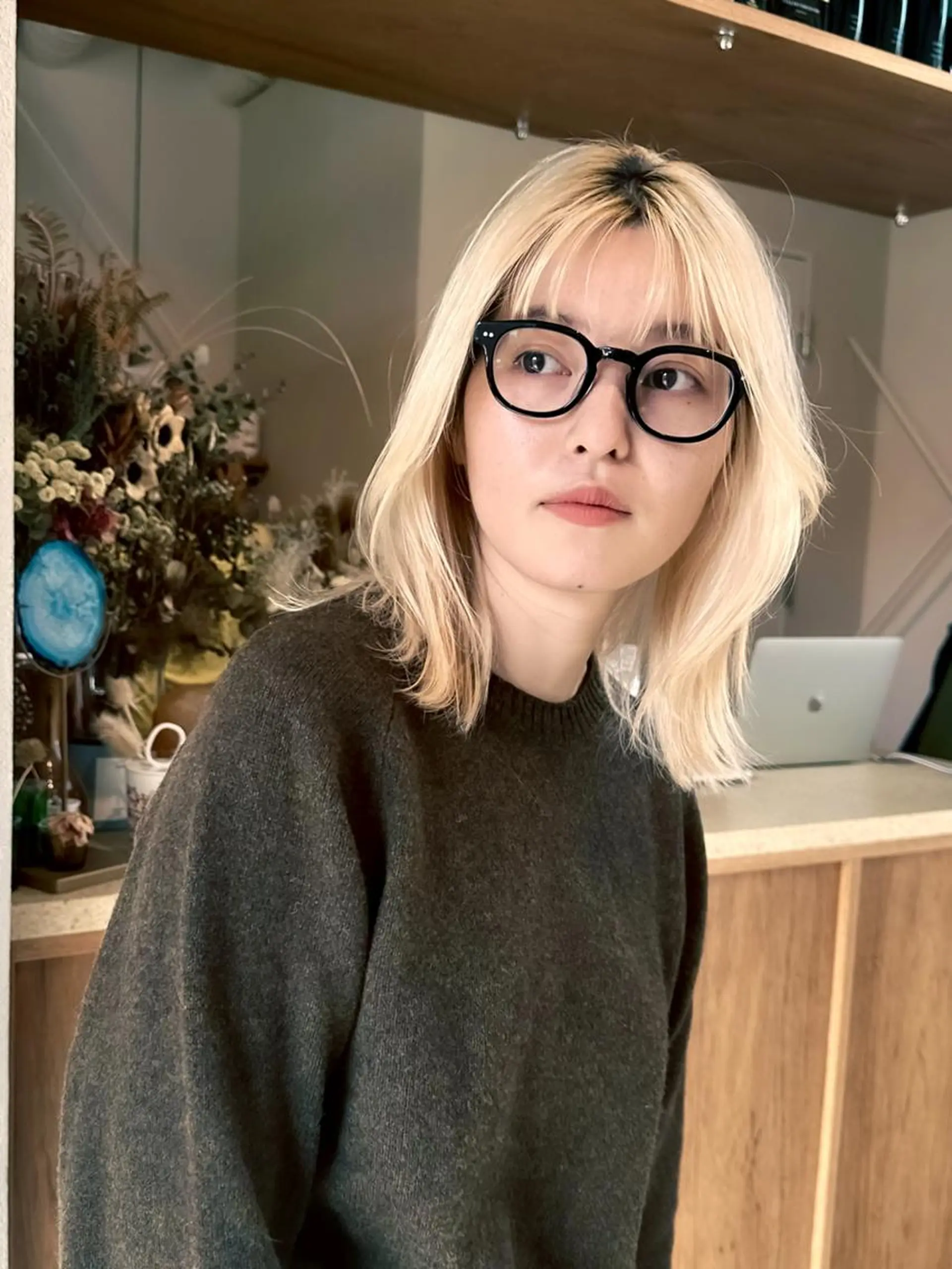 ミディアム yelm (official)のヘアスタイル