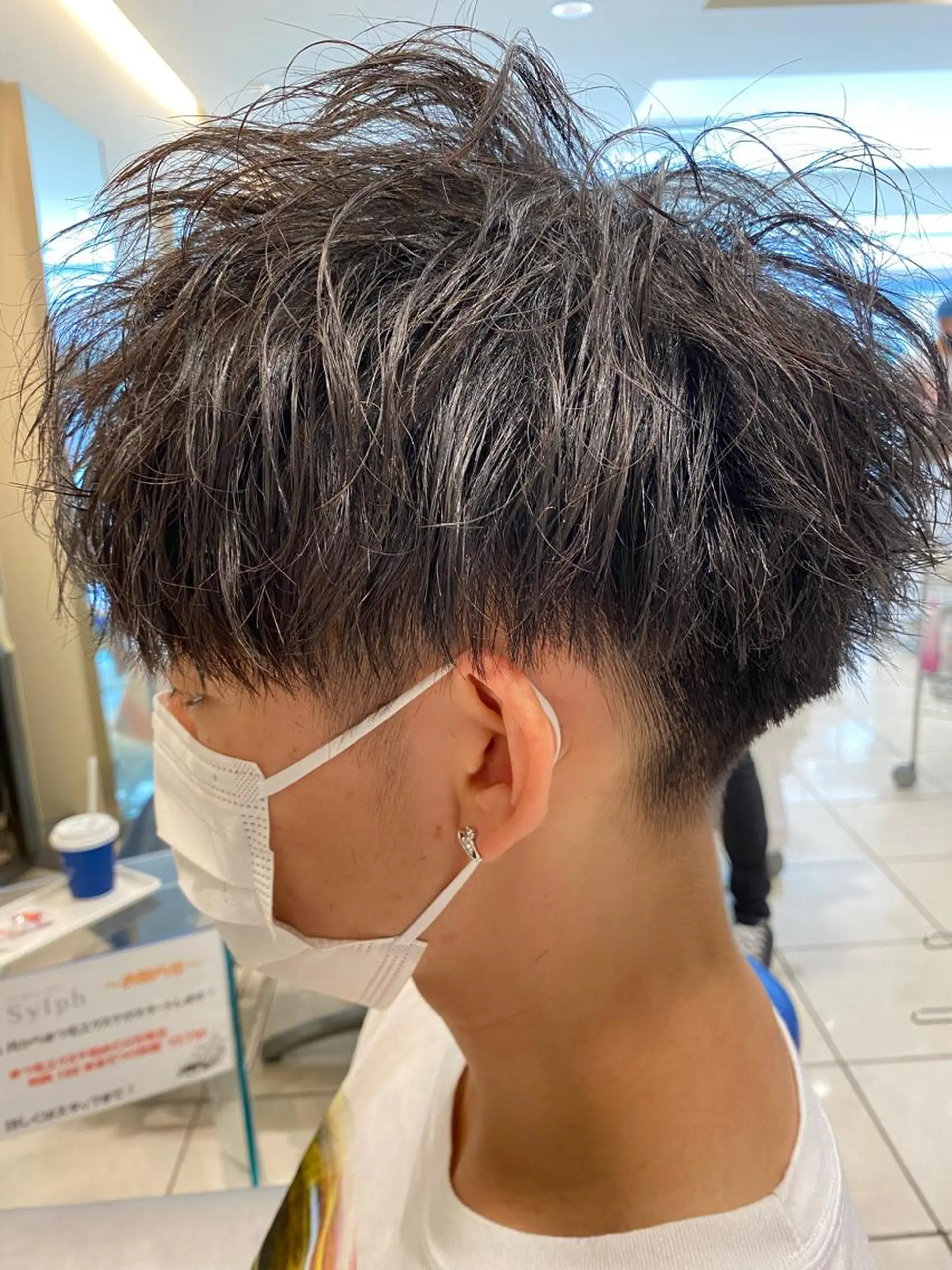 メンズ カット メンズパーマ 副店長ユウタのヘアスタイル