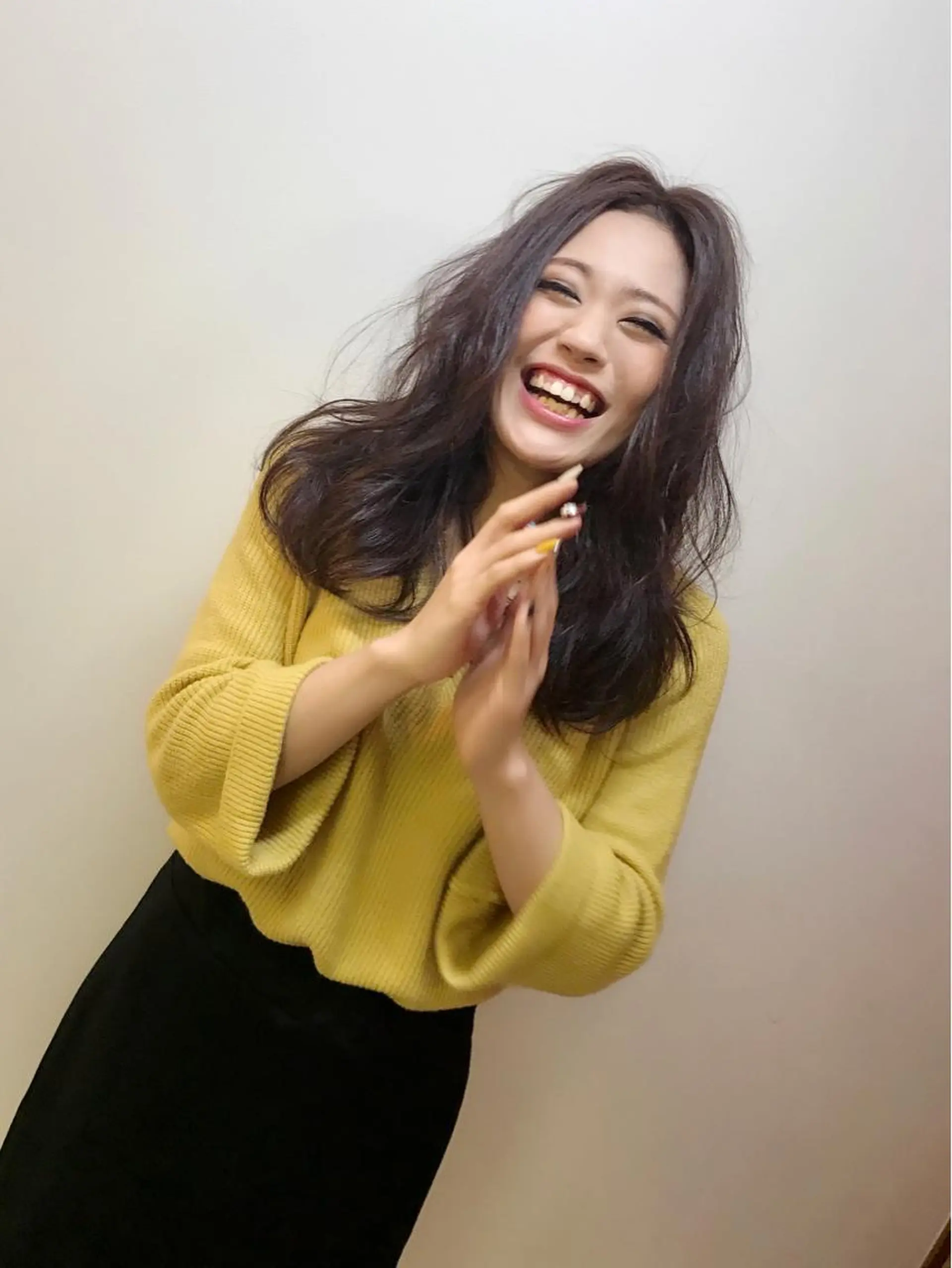 セミロング カラー パーマ ヘアアレンジ ネイル マツエク・マツパ 吉川 宙翔のヘアスタイル