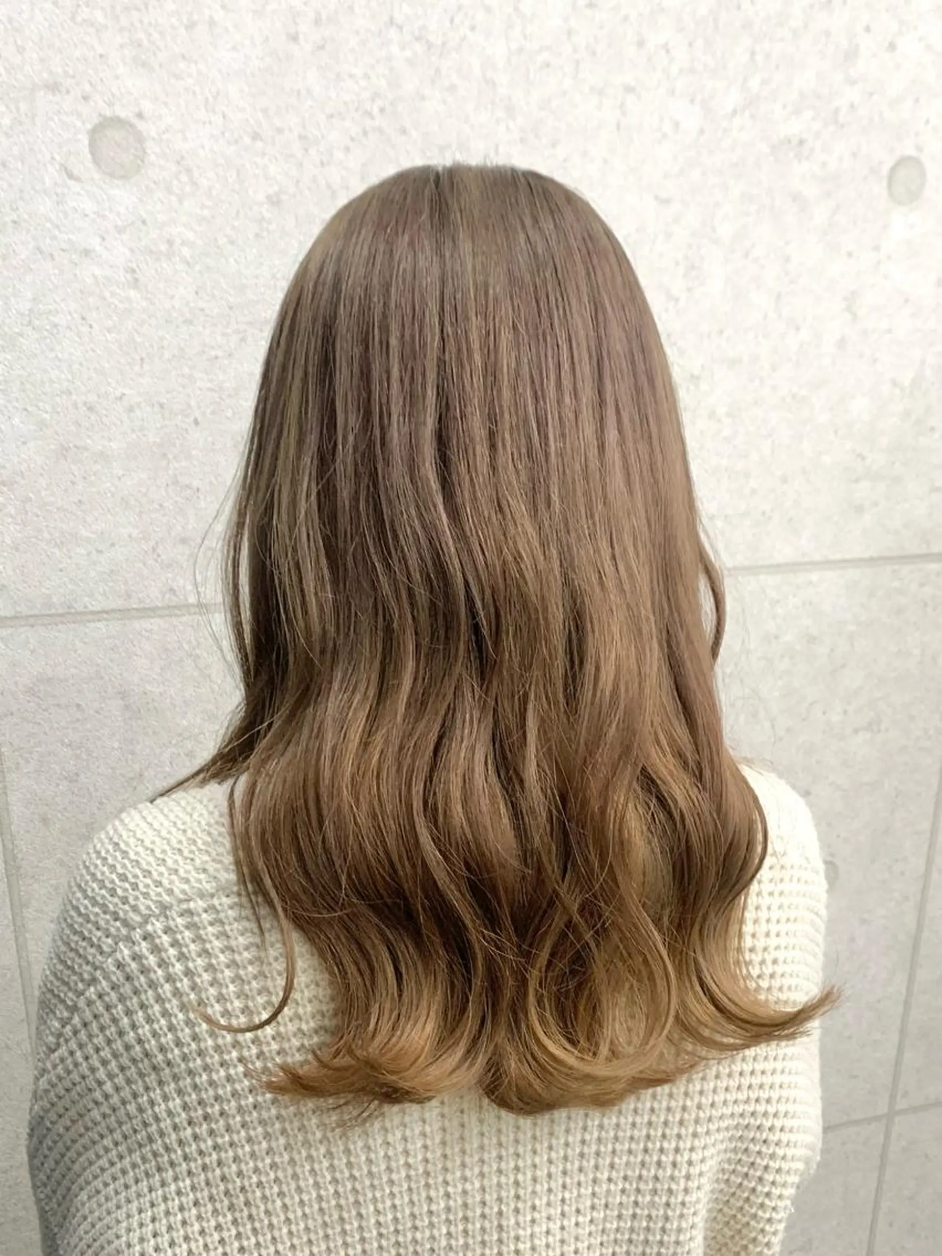 ロング カラー レイヤー ハイトーン 暖色⭐︎KANAKOのヘアスタイル