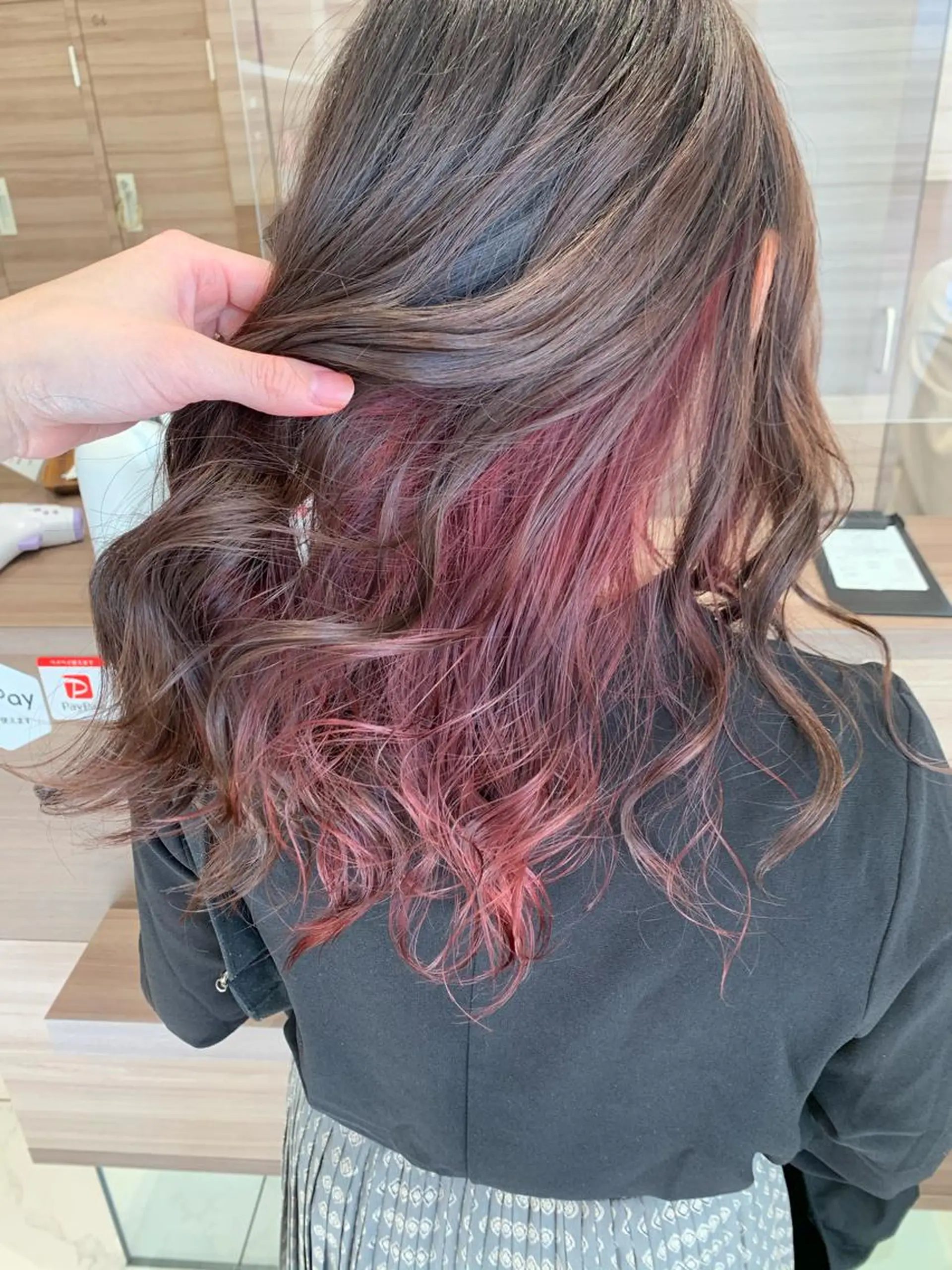 セミロング カラー 上尾/ママ美容師🫧 𝐌𝐞𝐢のヘアスタイル