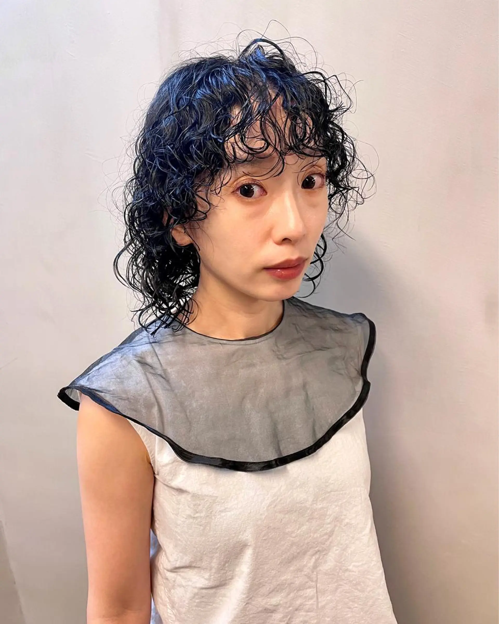 ミディアム カラー パーマ ヘアアレンジ メンズ キッズ ネイル マツエク・マツパ アイブロウ ミディアムパーマ マッシュウルフ マッシュ メンズパーマ メンズウルフカット カット パーマ トリートメント tatsumi/ボブ ウルフ/レイヤーのヘアスタイル