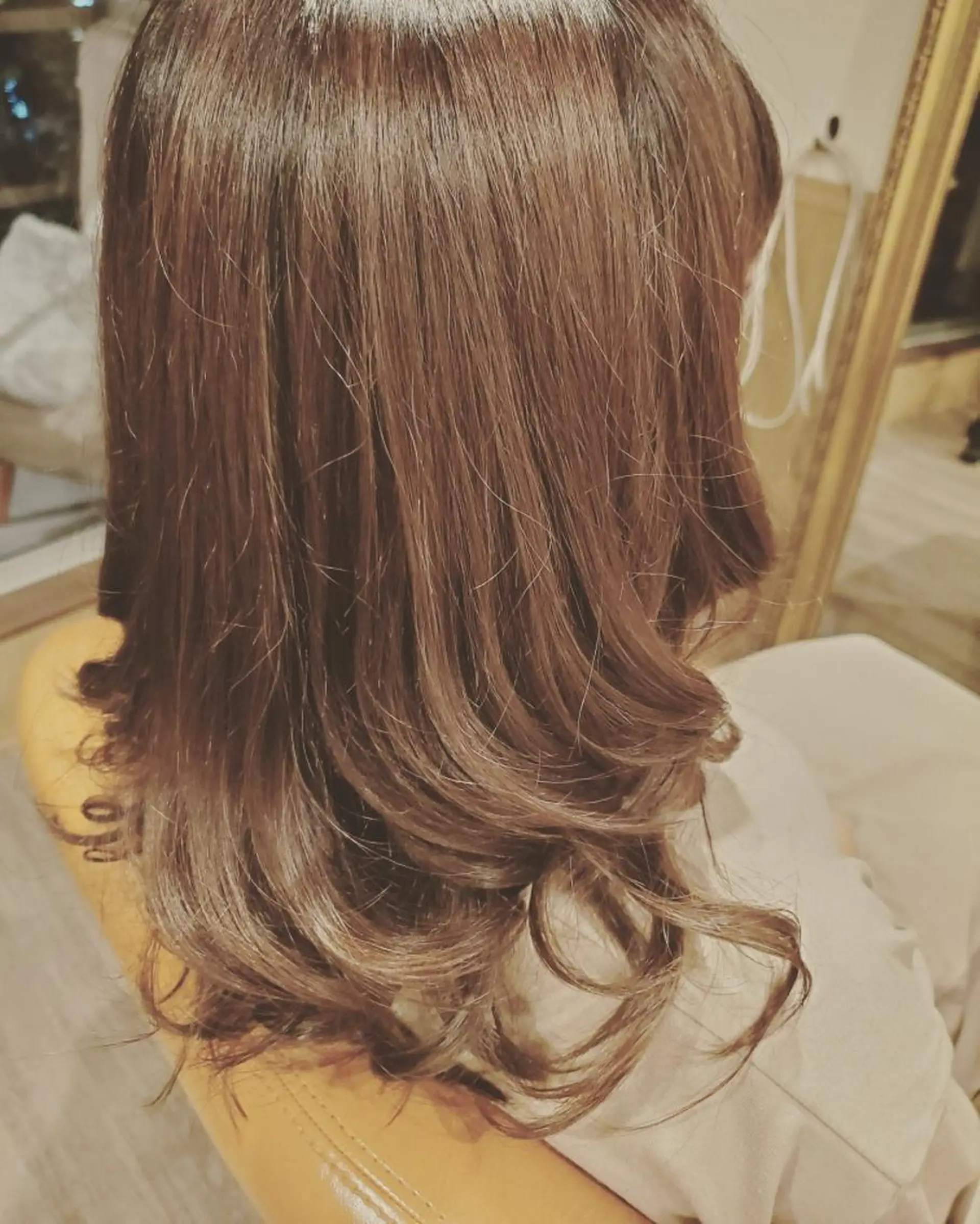 ロング カラー アディクシーカラー イルミナカラー 外国人風カラー トリートメント カット ヘアカラー トリートメント spa hair  ark 富井直美のヘアスタイル