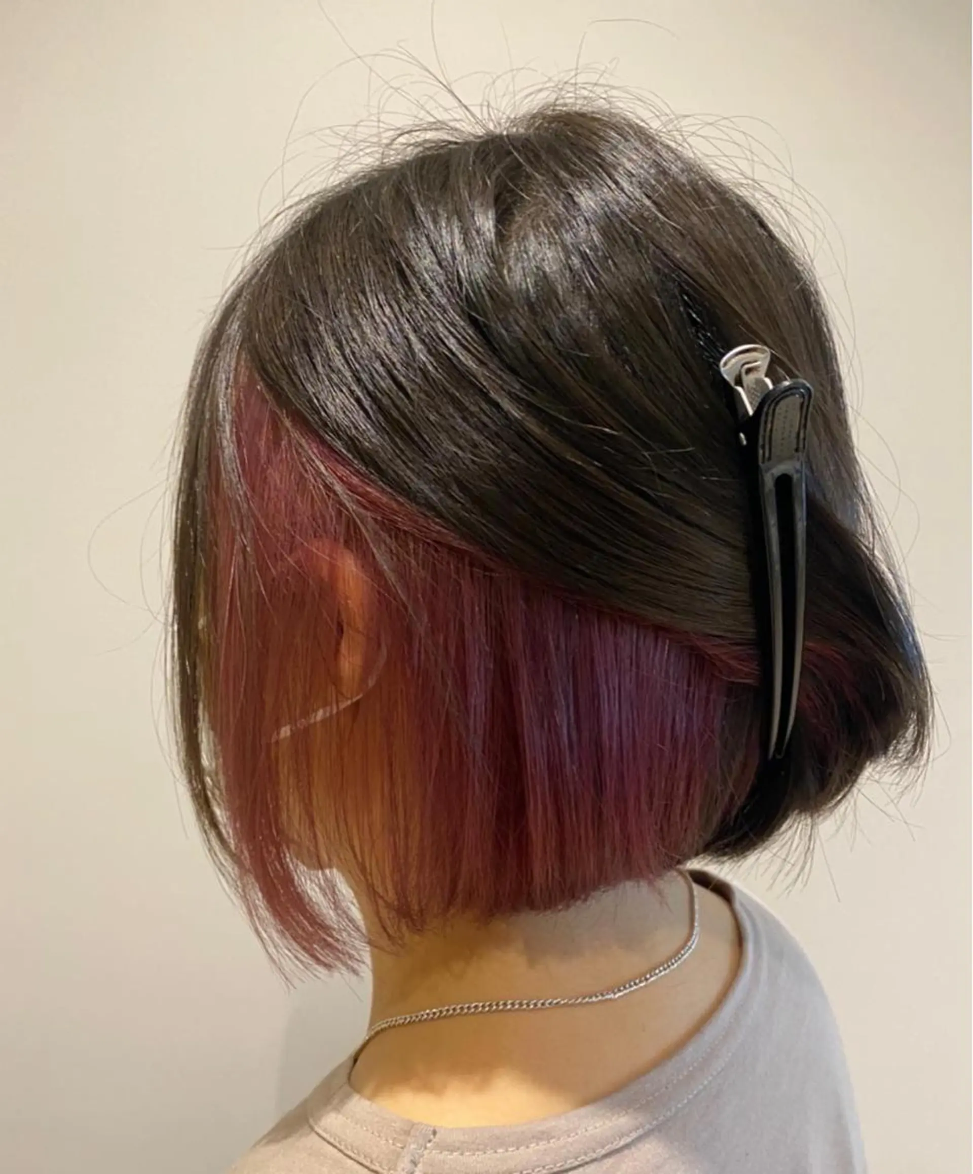 ショート カラー ブリーチ ピンクカラー ボブ カット ヘアカラー トリートメント 艶髪🌿美髪 大塚礼乃【西荻窪】のヘアスタイル