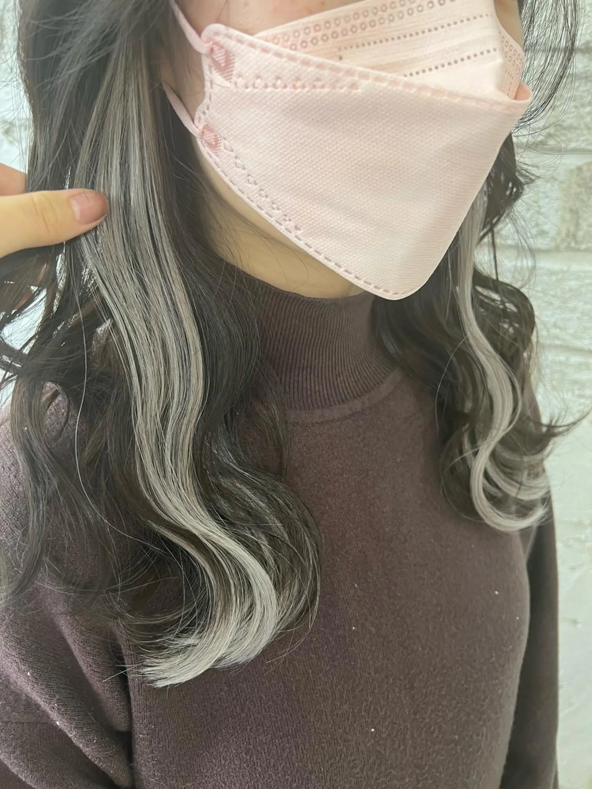 セミロング エクステ エクステ＆艶カラー 🎀YURINA🎀のヘアスタイル