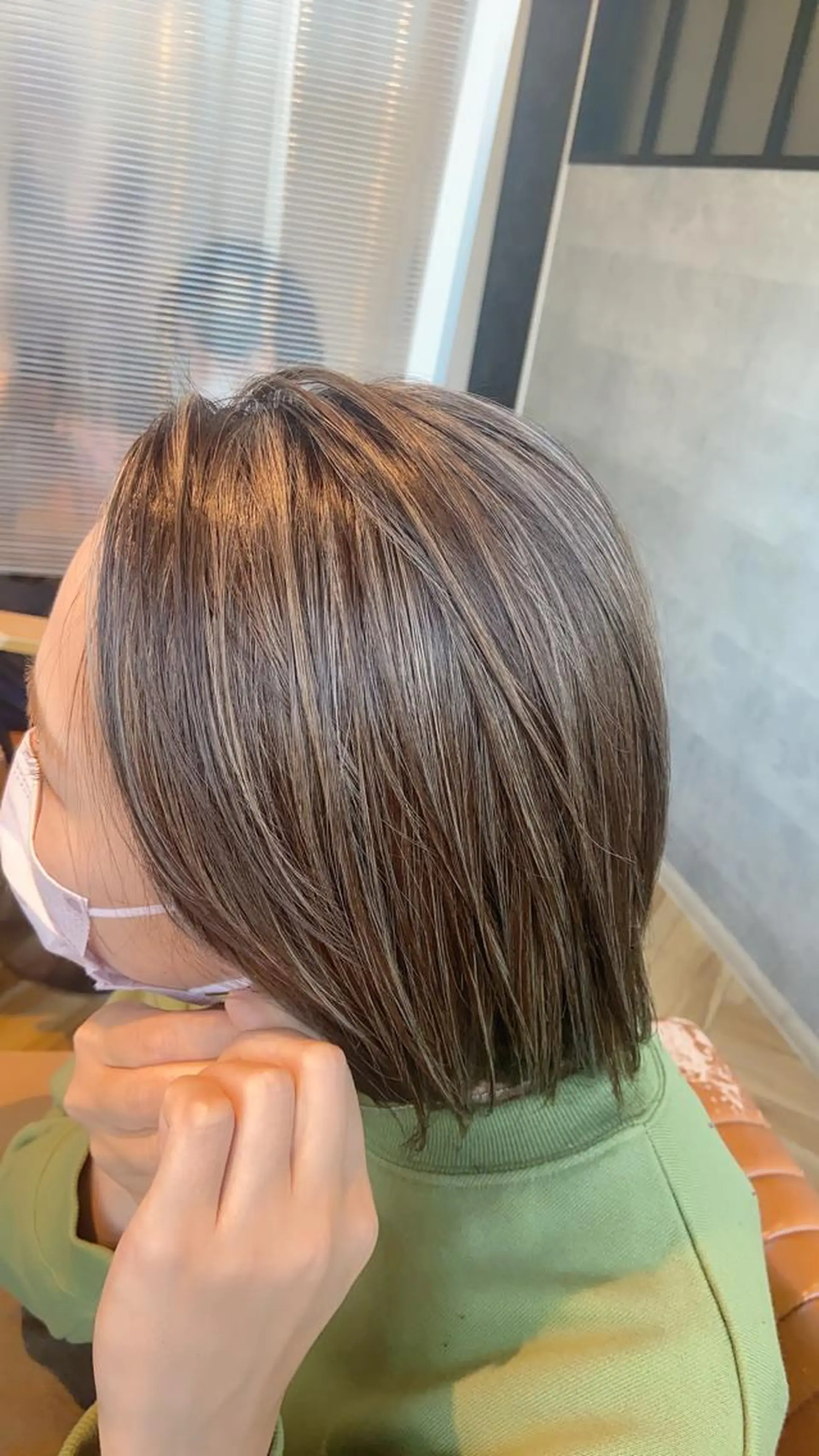 ミディアム カラー パーマ ヘアアレンジ ヘアカラー ✨髪質改善/透明感✨ 西野　陽のヘアスタイル