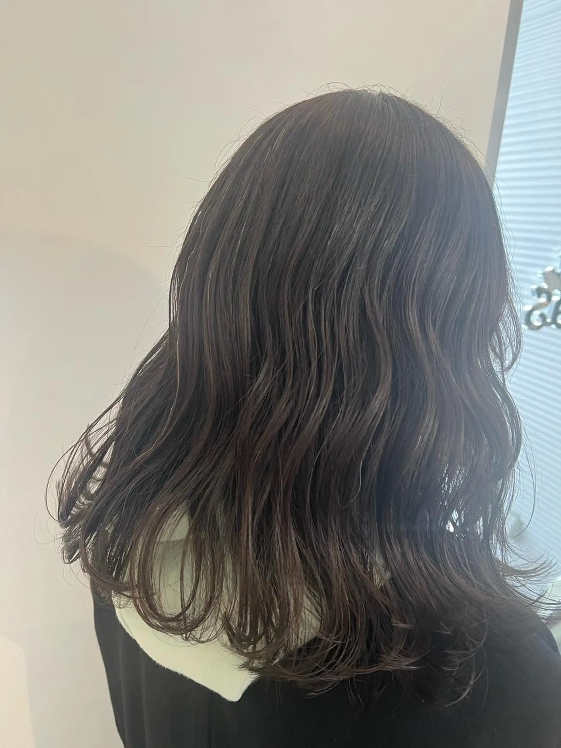 セミロング カラー ヘアアレンジ カット ヘアカラー APREKO SAYAKAのヘアスタイル