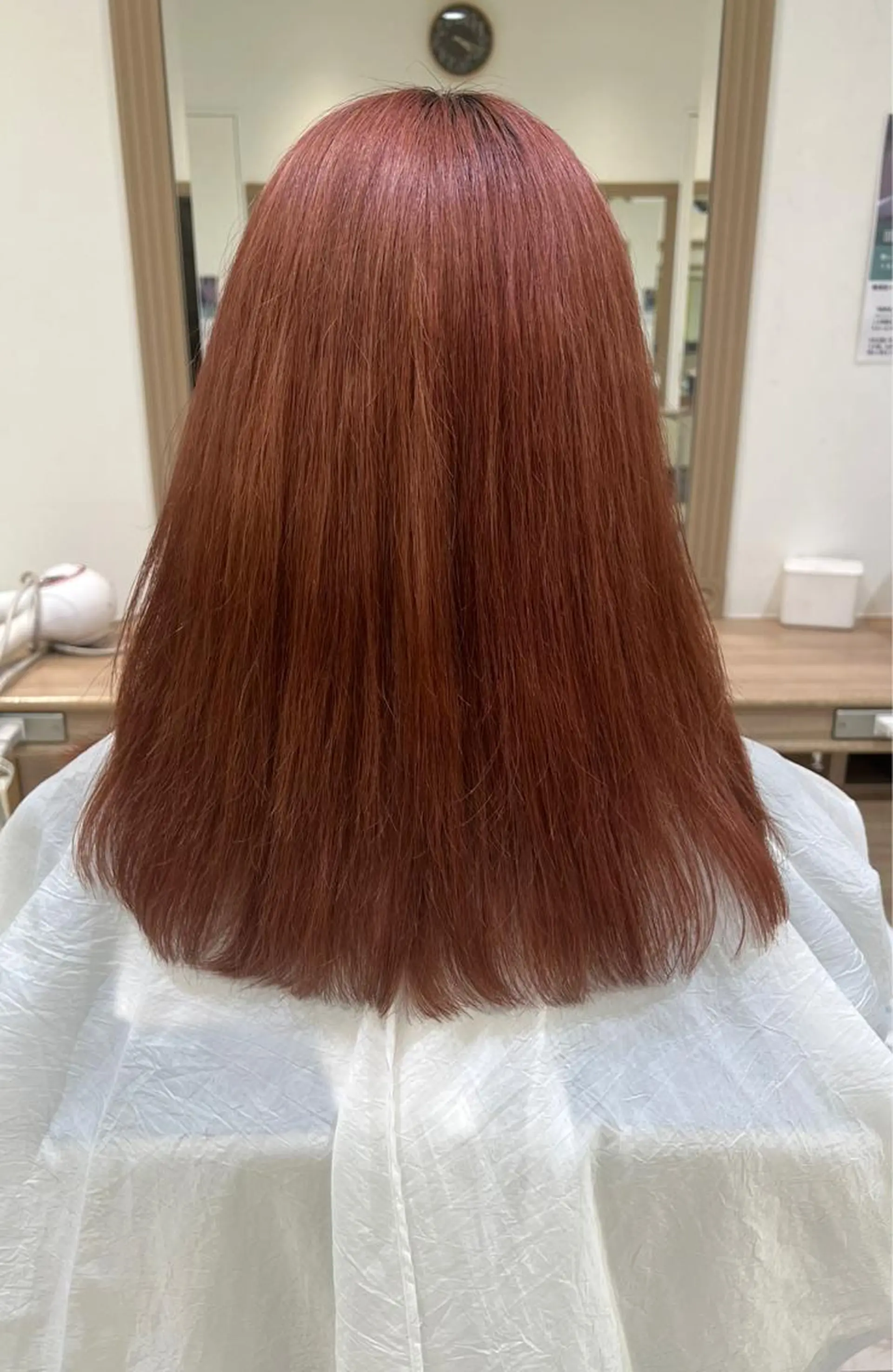 セミロング 顔周り/韓国レイヤー junkaのヘアスタイル