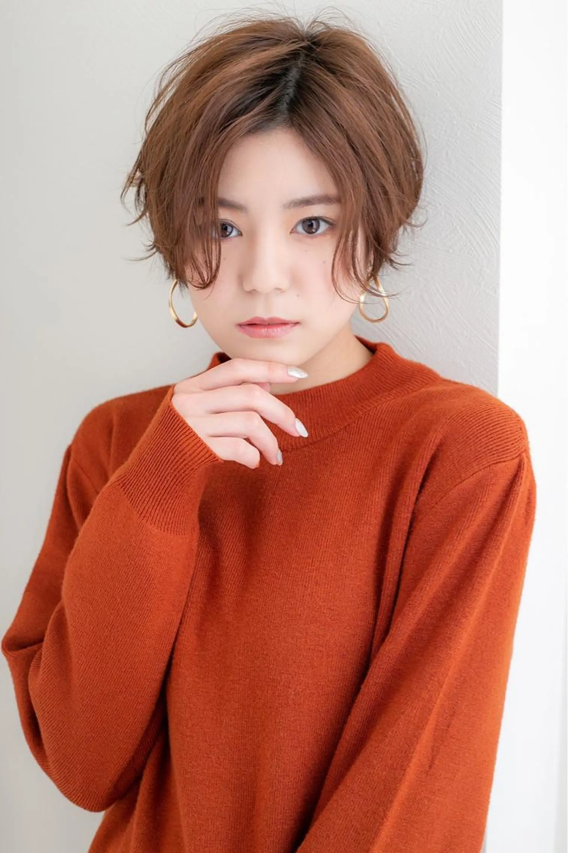 ショート ハンサムショート ショートヘア Lond enikaのヘアスタイル