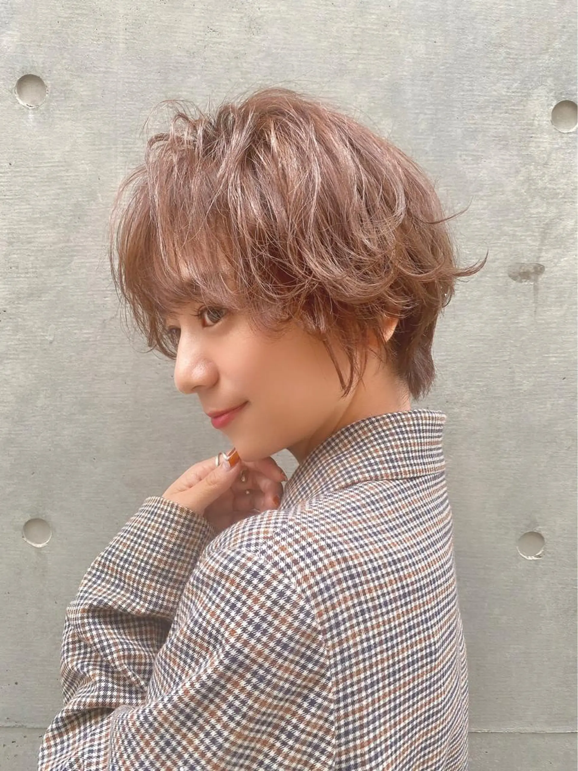 ショート 林 飛夕也のヘアスタイル