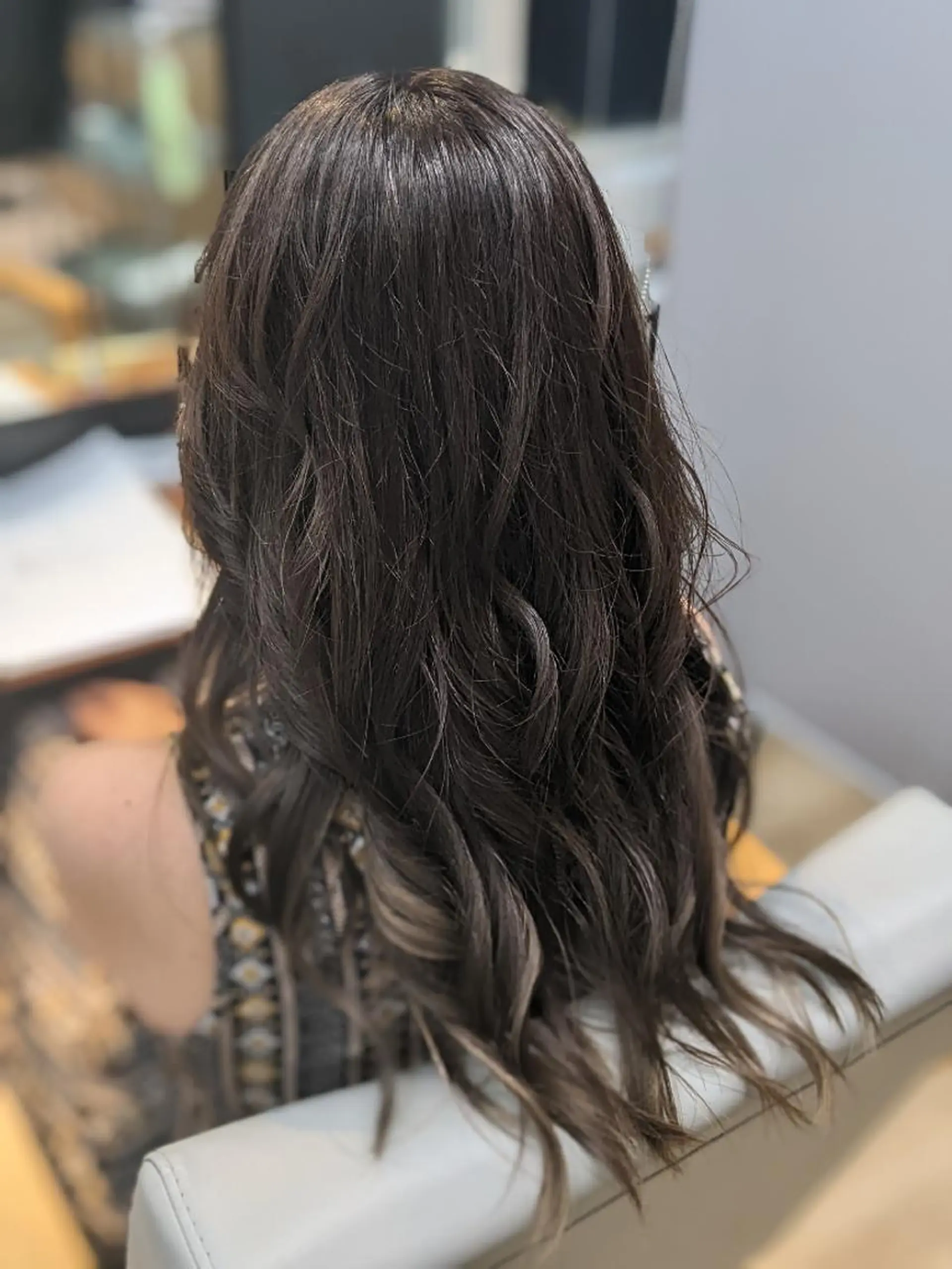 カラー ロング Kokeshi/吹上 /Rymlhairのヘアスタイル