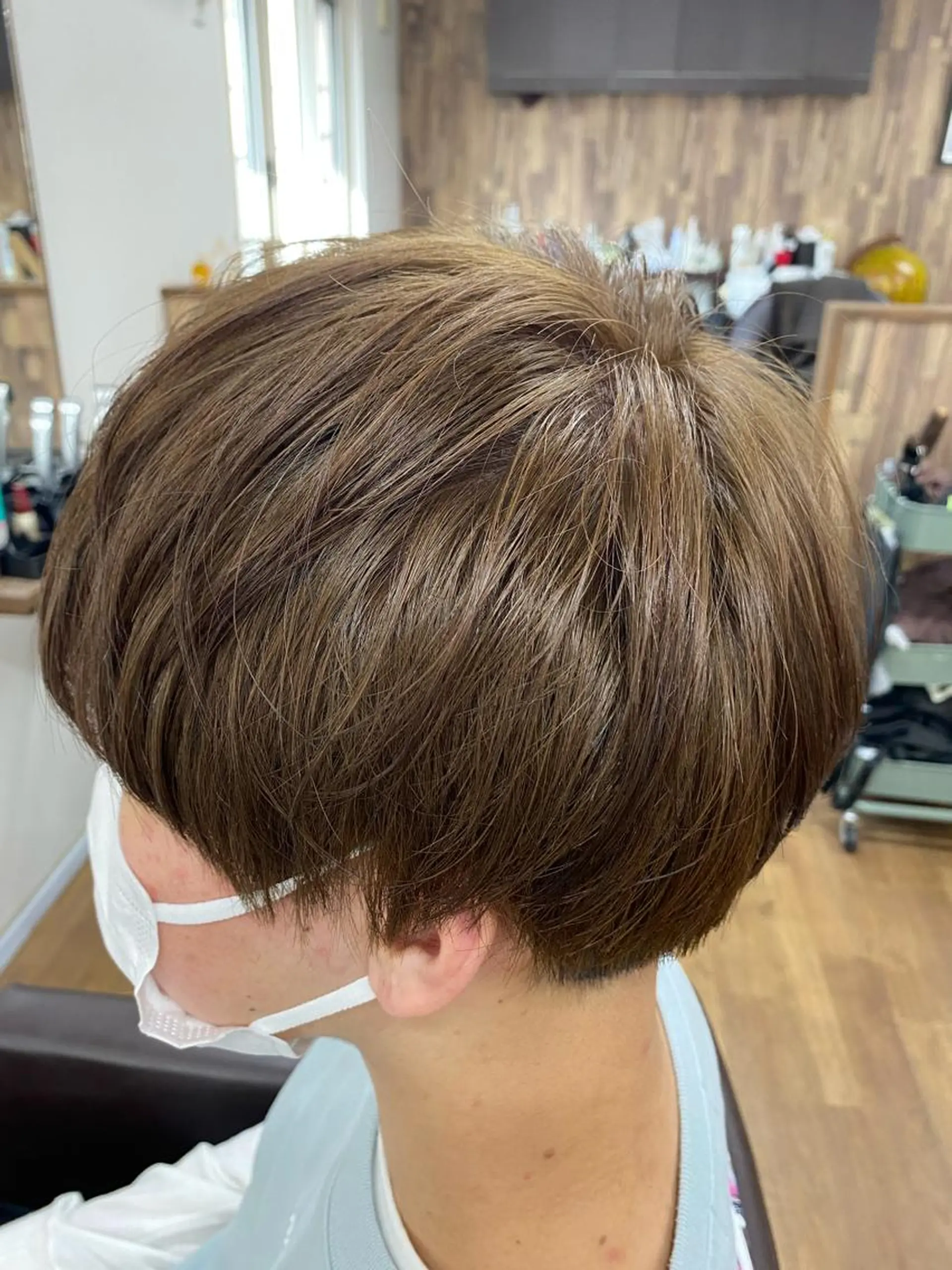 カラー メンズ 森田 滉平のヘアスタイル