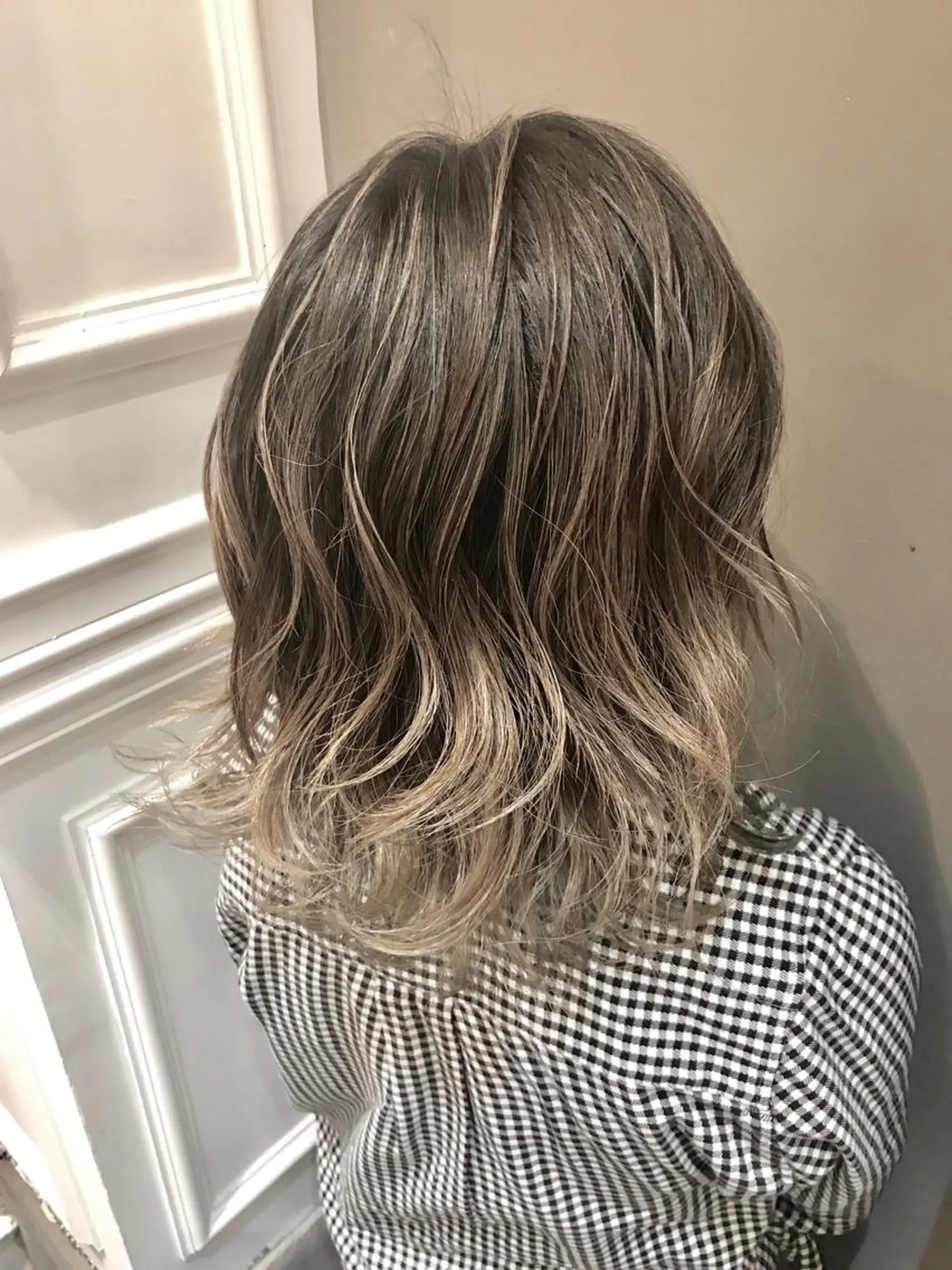 セミロング 神野 雅樹のヘアスタイル