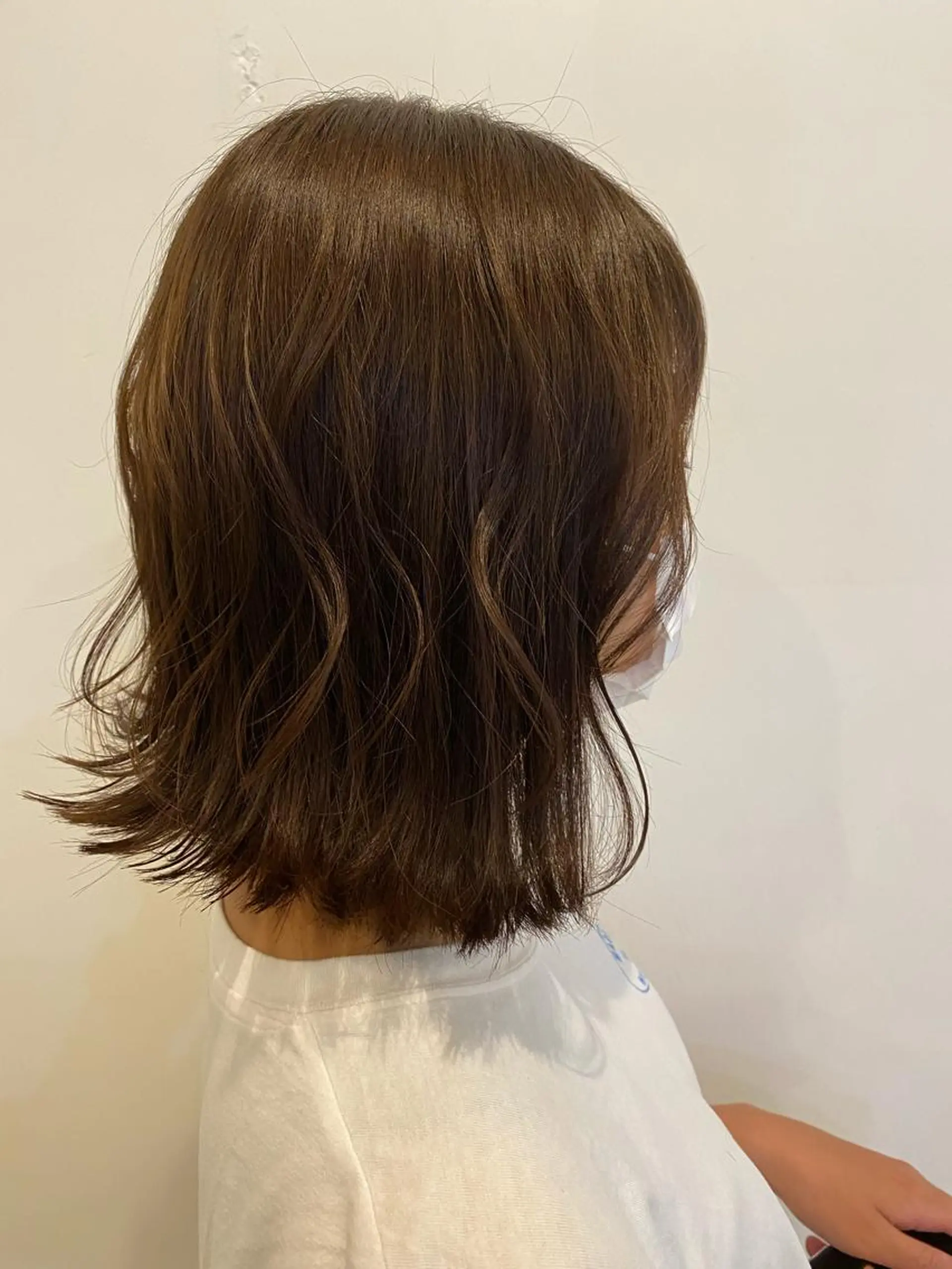 ミディアム 齊藤 尚輝のヘアスタイル