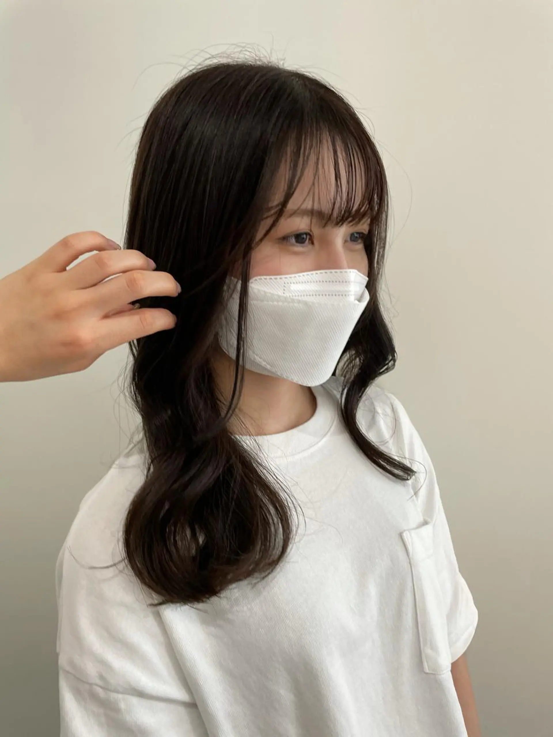 ミディアム 🤍似合わせパーマ 奥田沙耶🫧のヘアスタイル