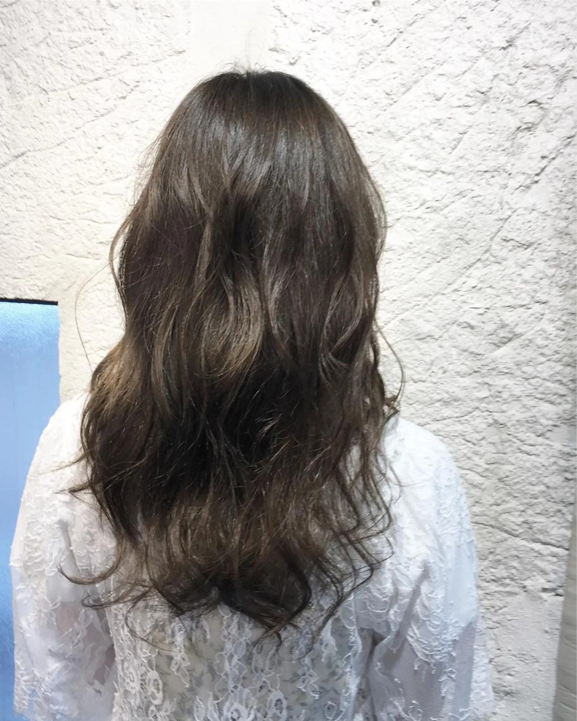 ロング カラー ヘアアレンジ グレージュ カーキグレージュ ✨艶髪✨透明感✨ 山内大樹のヘアスタイル