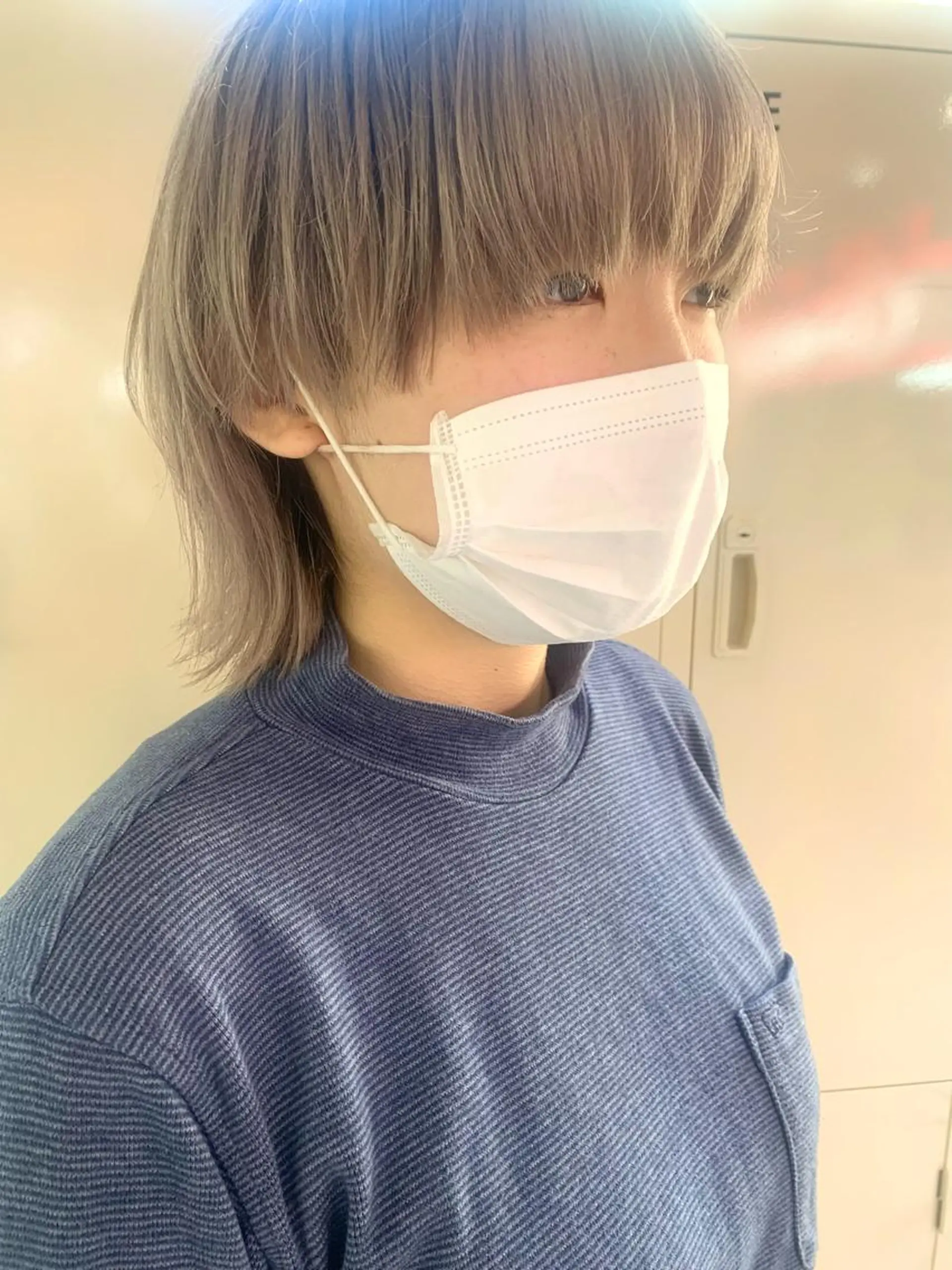 ショート カラー ヘアアレンジ 🧨ブリーチー×ボブ レイヤー💎じゅえるのヘアスタイル