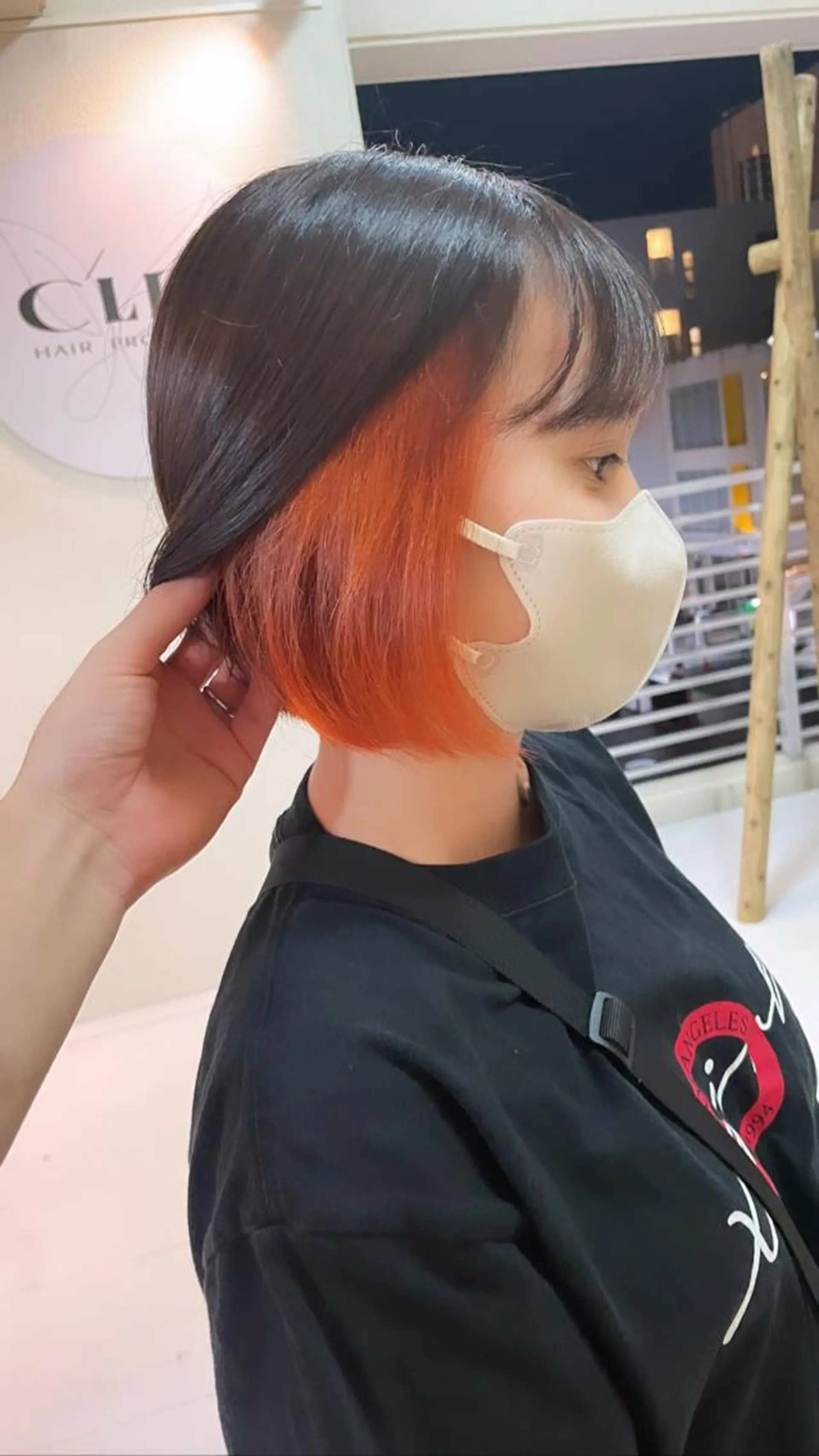 ショート andKおもろまち店 艶ダブルカラー✨のヘアスタイル