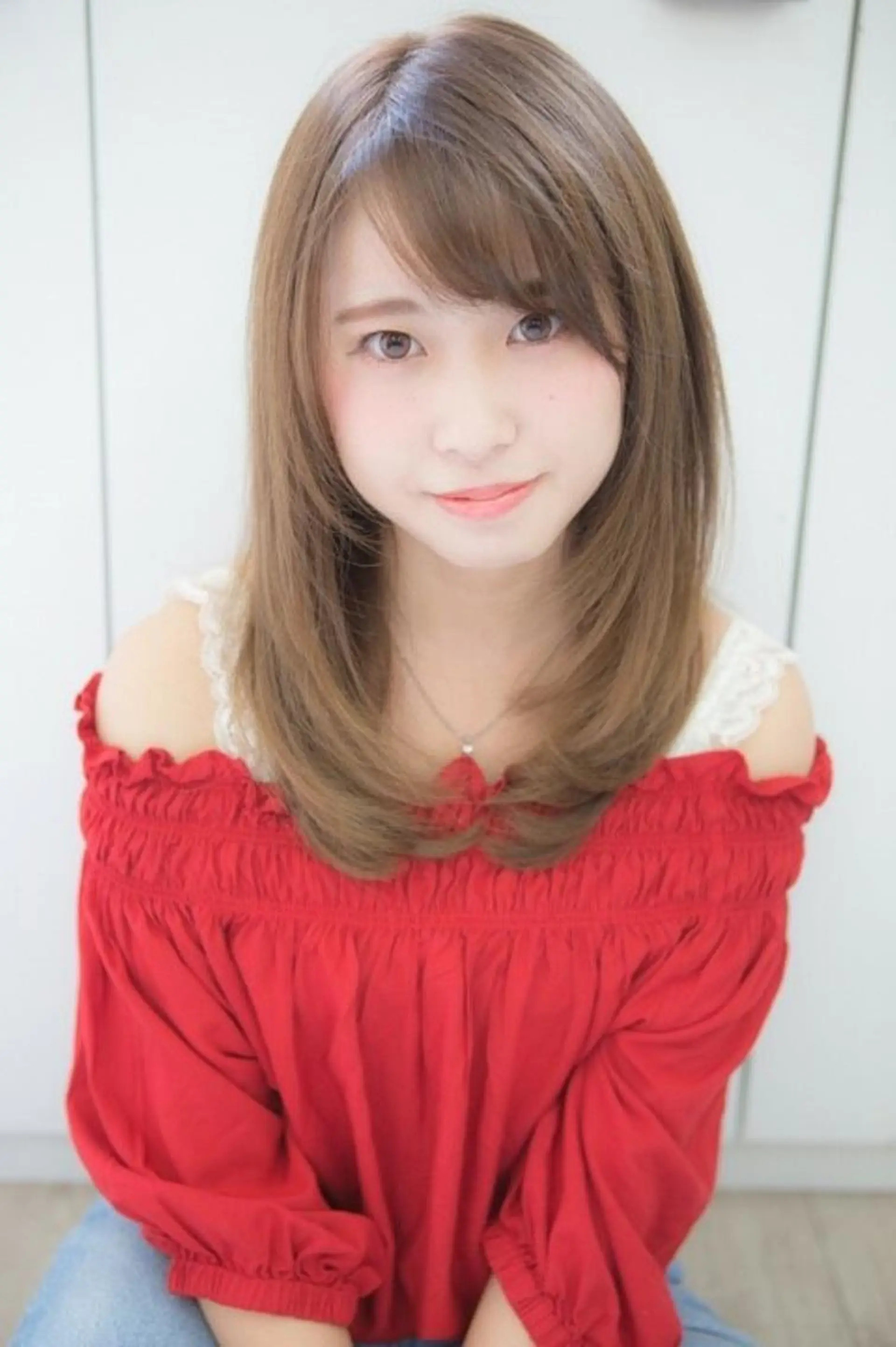 ミディアム カラー 透明感カラー グレージュ カット ヘアカラー トリートメント 🌟艶髪カラー 🌟サイトウのヘアスタイル