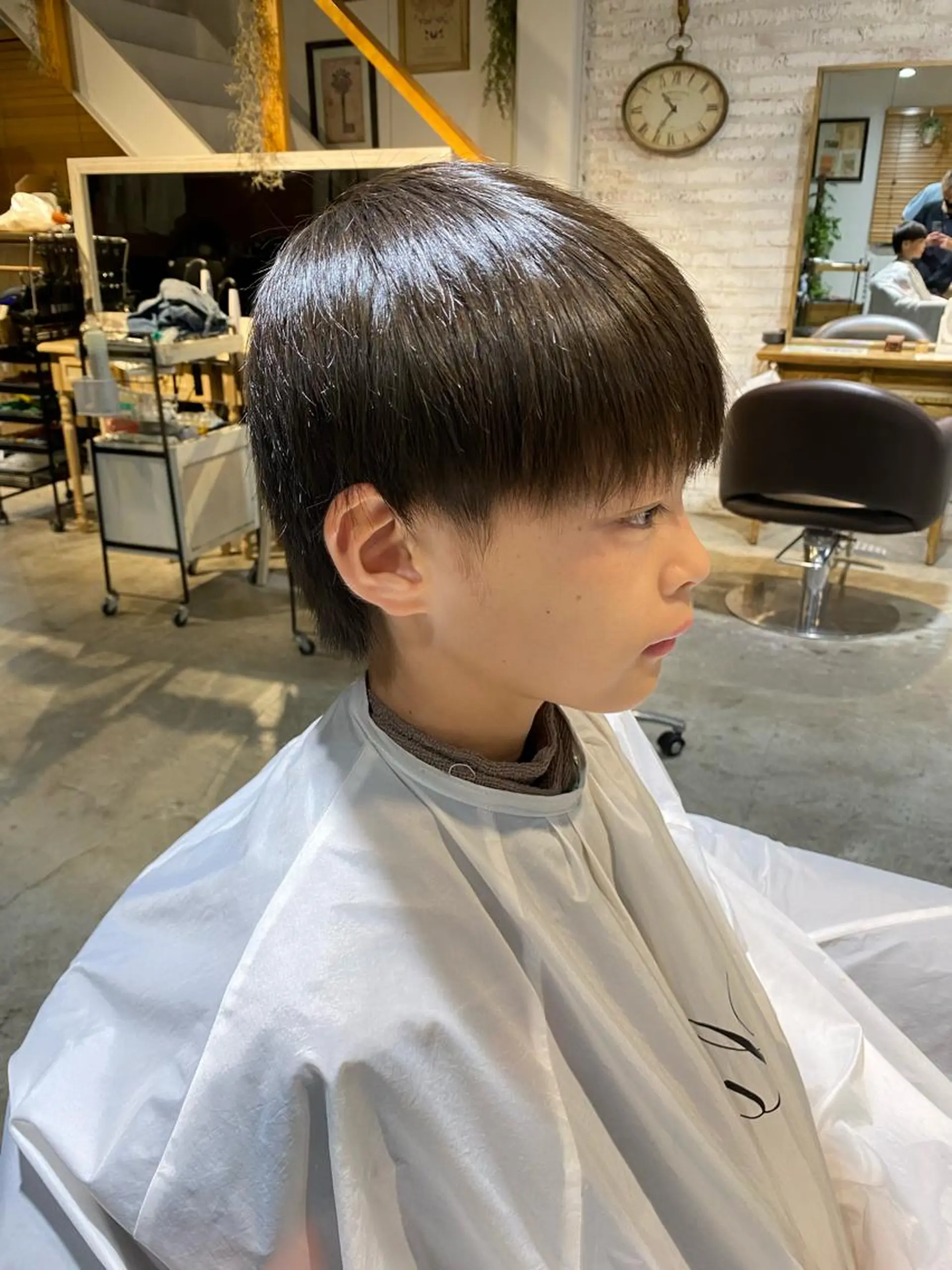 メンズ キッズ 長濱 俊のヘアスタイル
