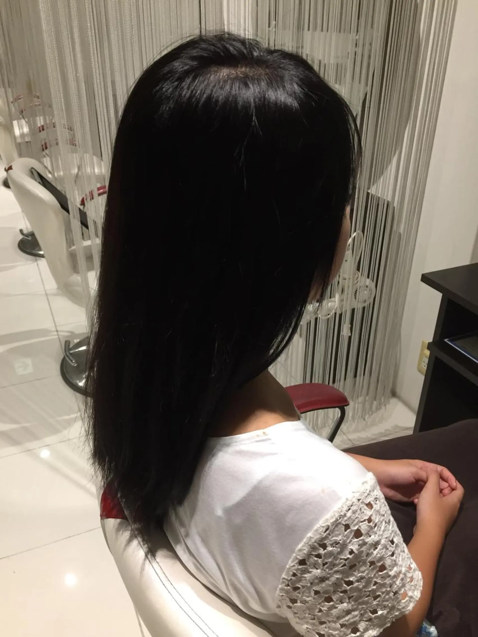 セミロング 長濱 俊のヘアスタイル