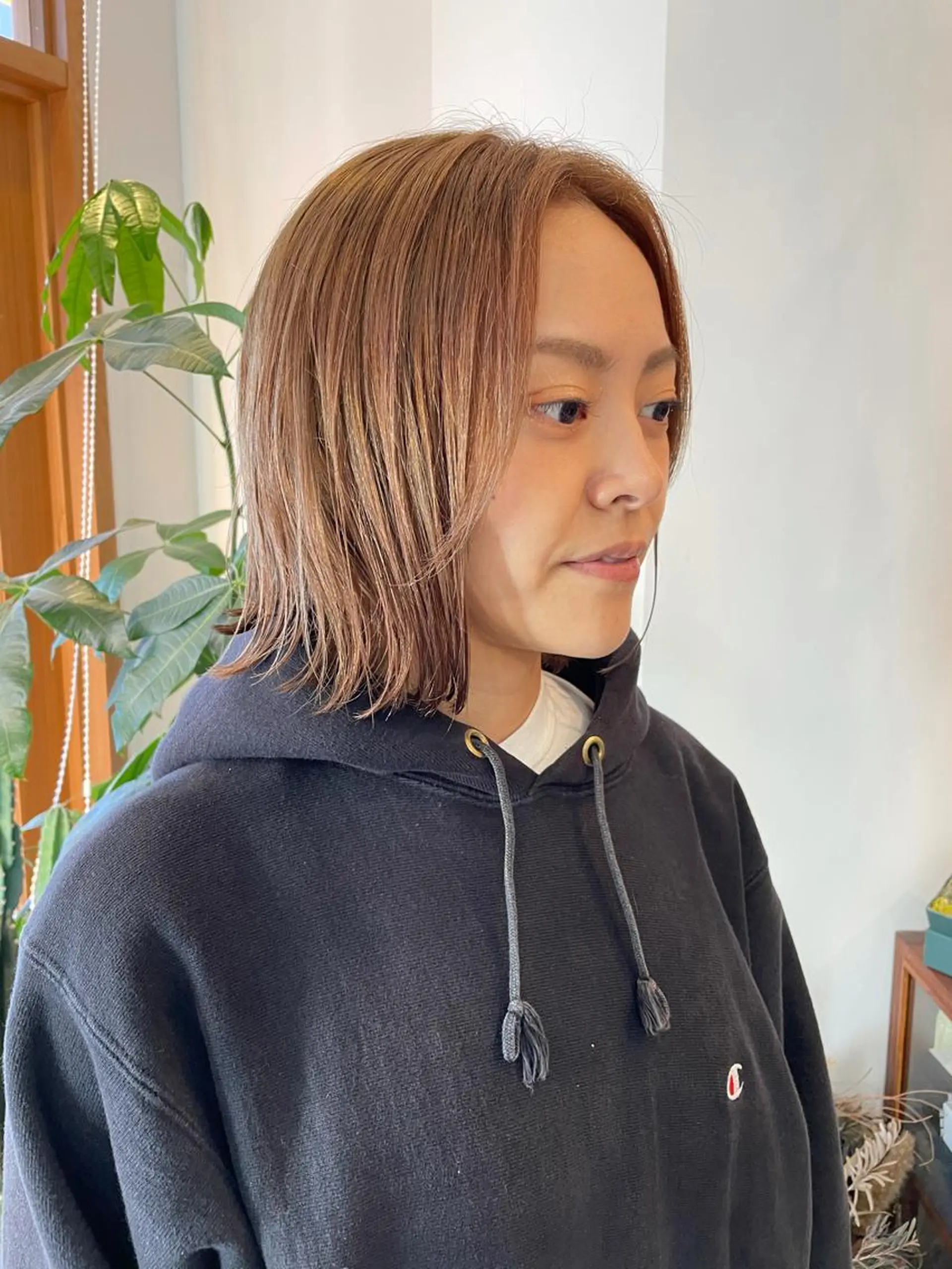 ミディアム カラー ミディアムパーマ ベージュカラー ダブルカラー グラデーションカラー ハイライトカラー CEINE【セーヌ】 三軒茶屋のヘアスタイル