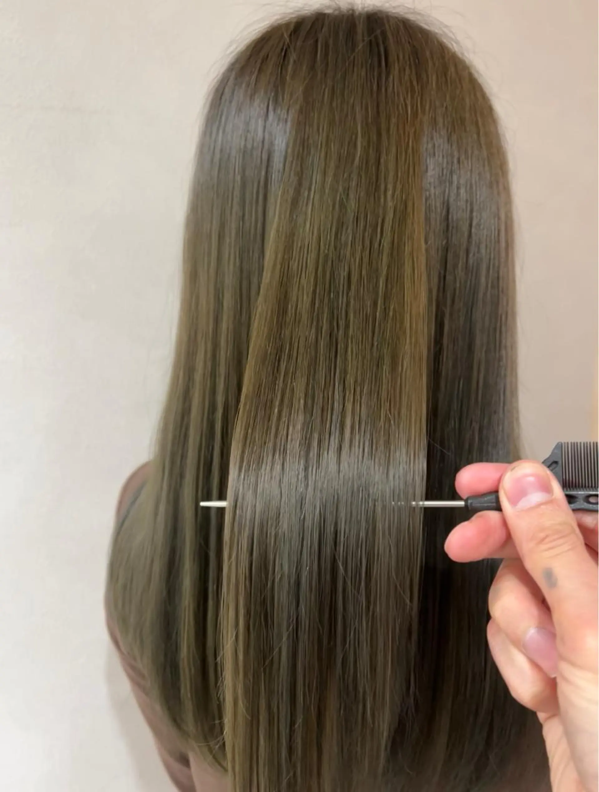 ロング トリートメント カット 縮毛矯正 トリートメント HIYOSHI　✂︎ 艶髪職人のヘアスタイル