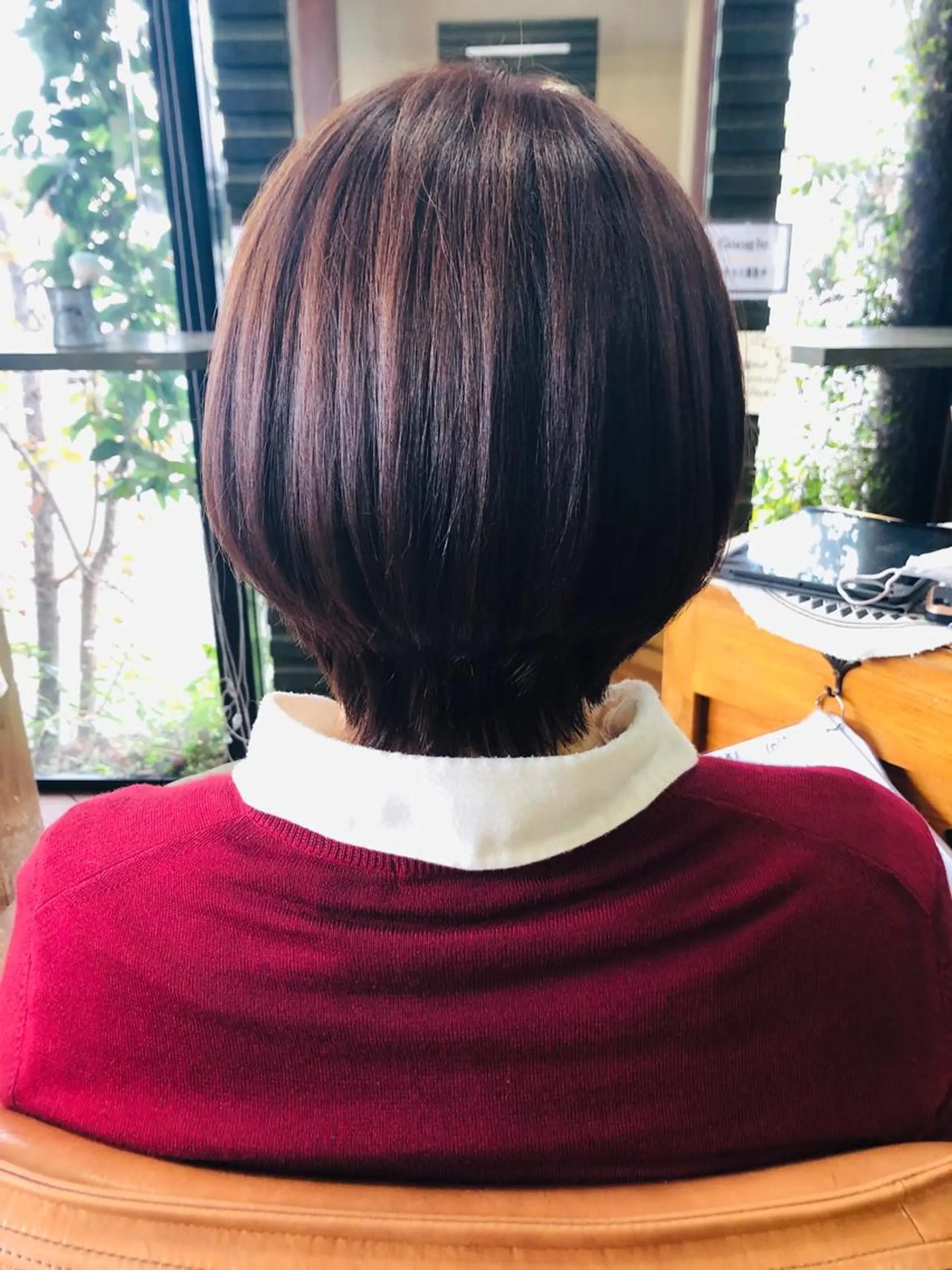 ショート カラー 藤本 あすかのヘアスタイル