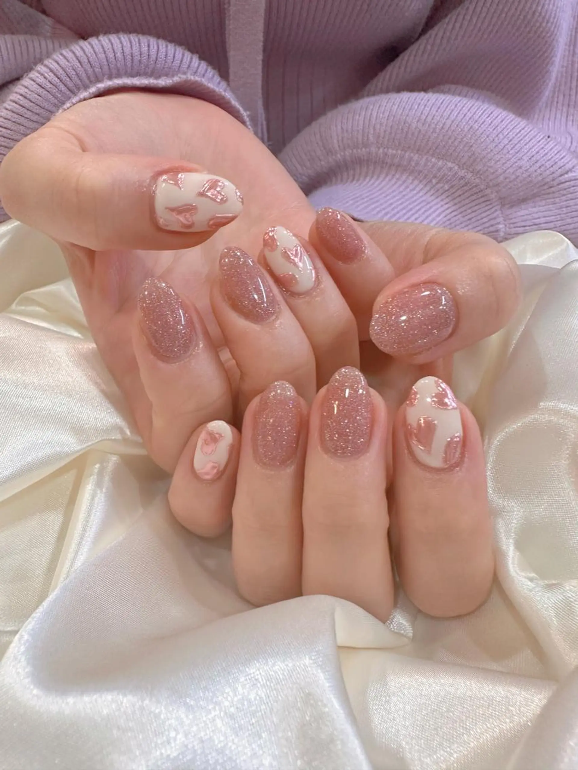 ネイル ハンドネイル ℝ𝕌𝕂𝔸 ✿のネイルデザイン