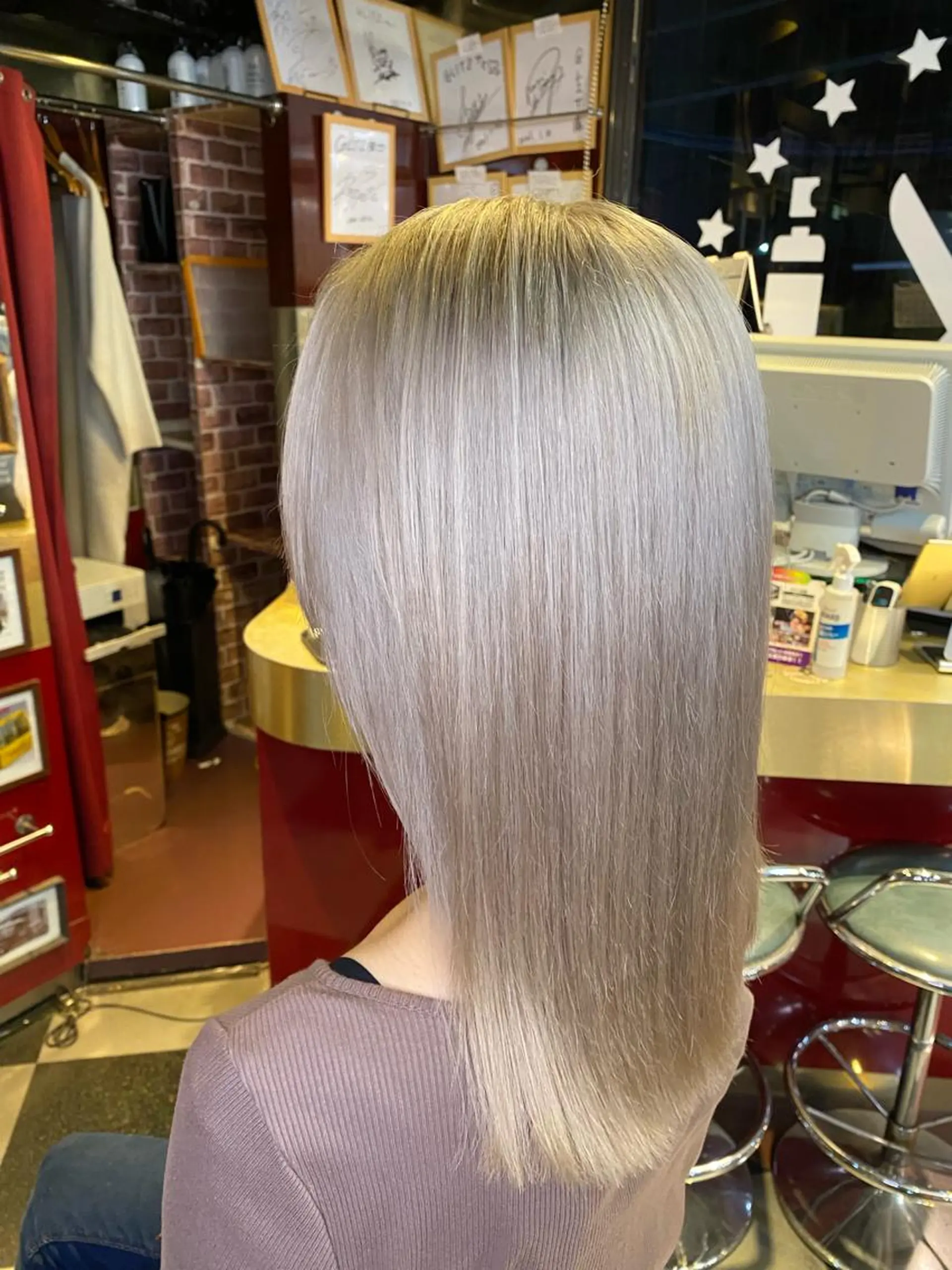 カラー カット ヘアカラー トリートメント レイヤーカット/ カラー/長谷恵花のヘアスタイル