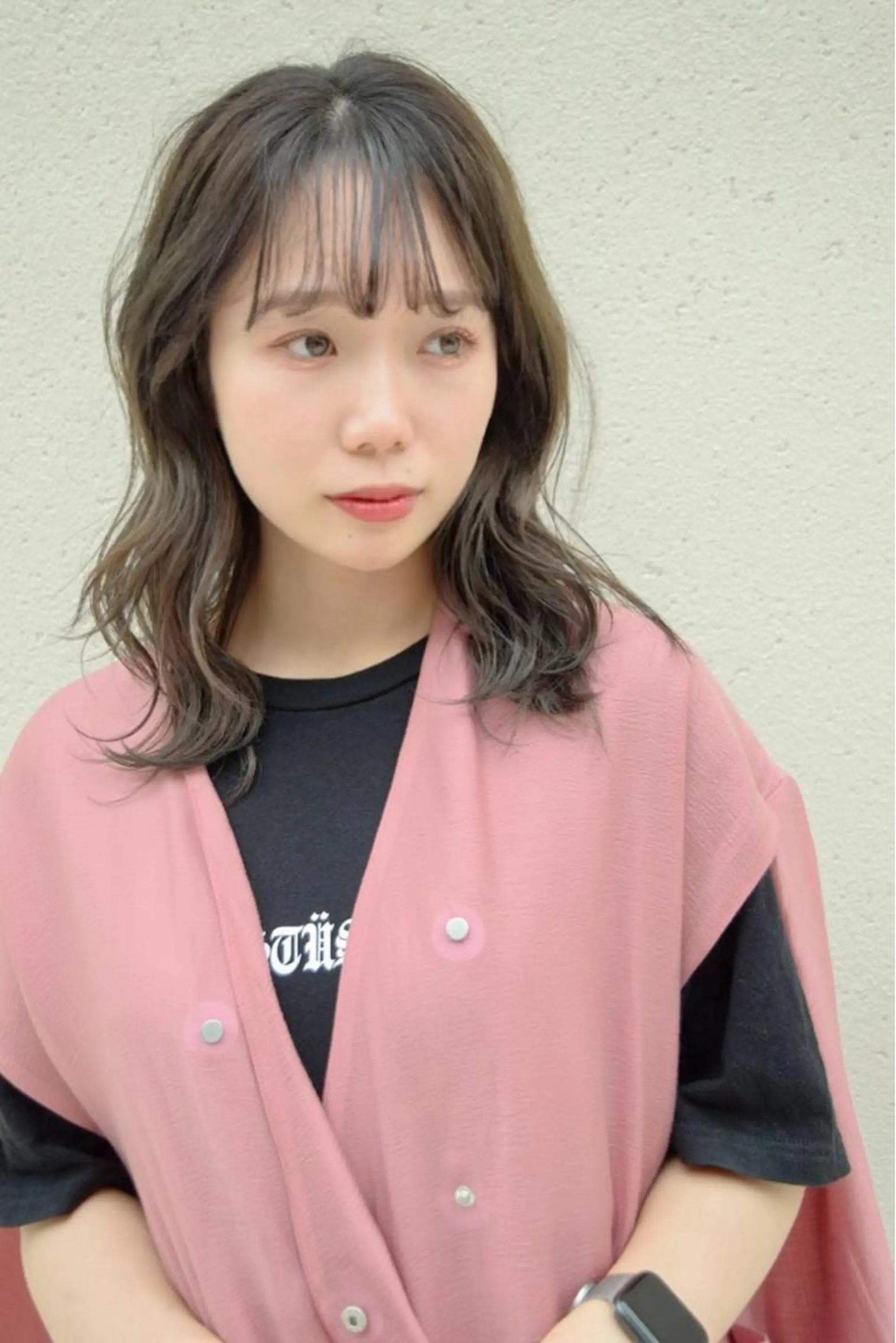 セミロング カット 縮毛矯正 トリートメント 🟤TAP🟤 木曳野　金沢店のヘアスタイル