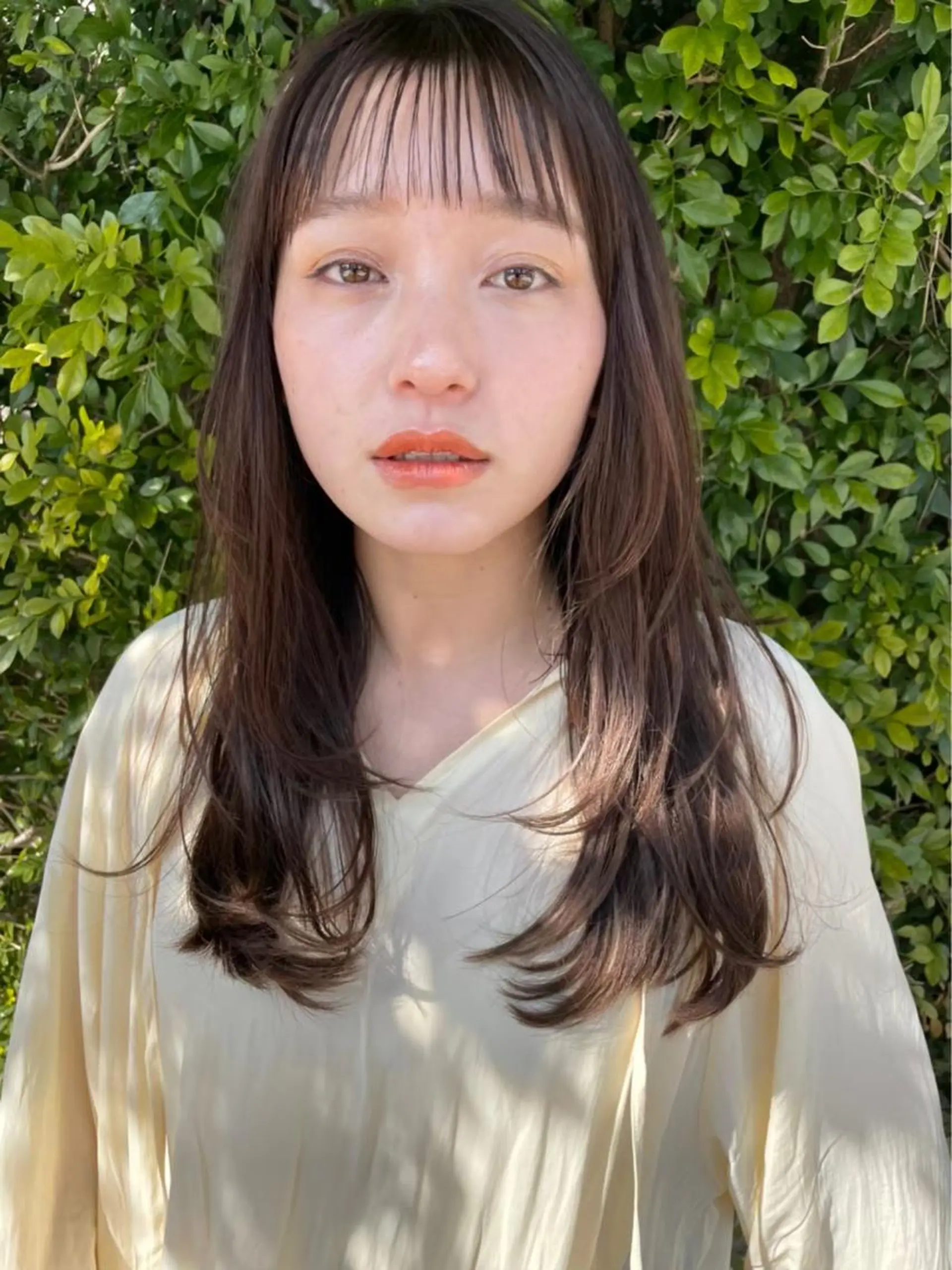 セミロング 高橋 柊和のヘアスタイル