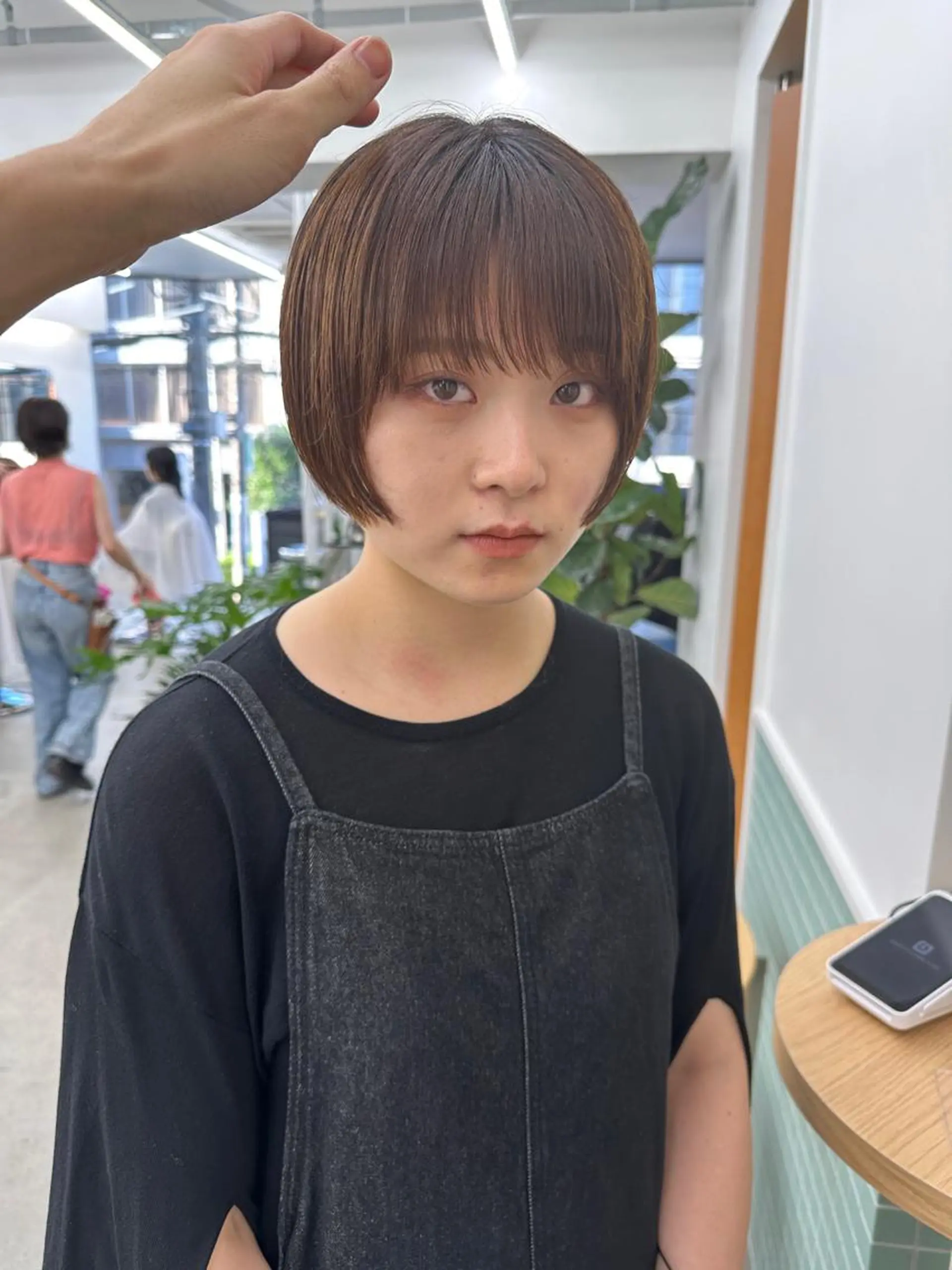 ショート カラー ショートヘア カット ヘアカラー トリートメント ボブ/レイヤー/ケア パーマ/リュウタのヘアスタイル