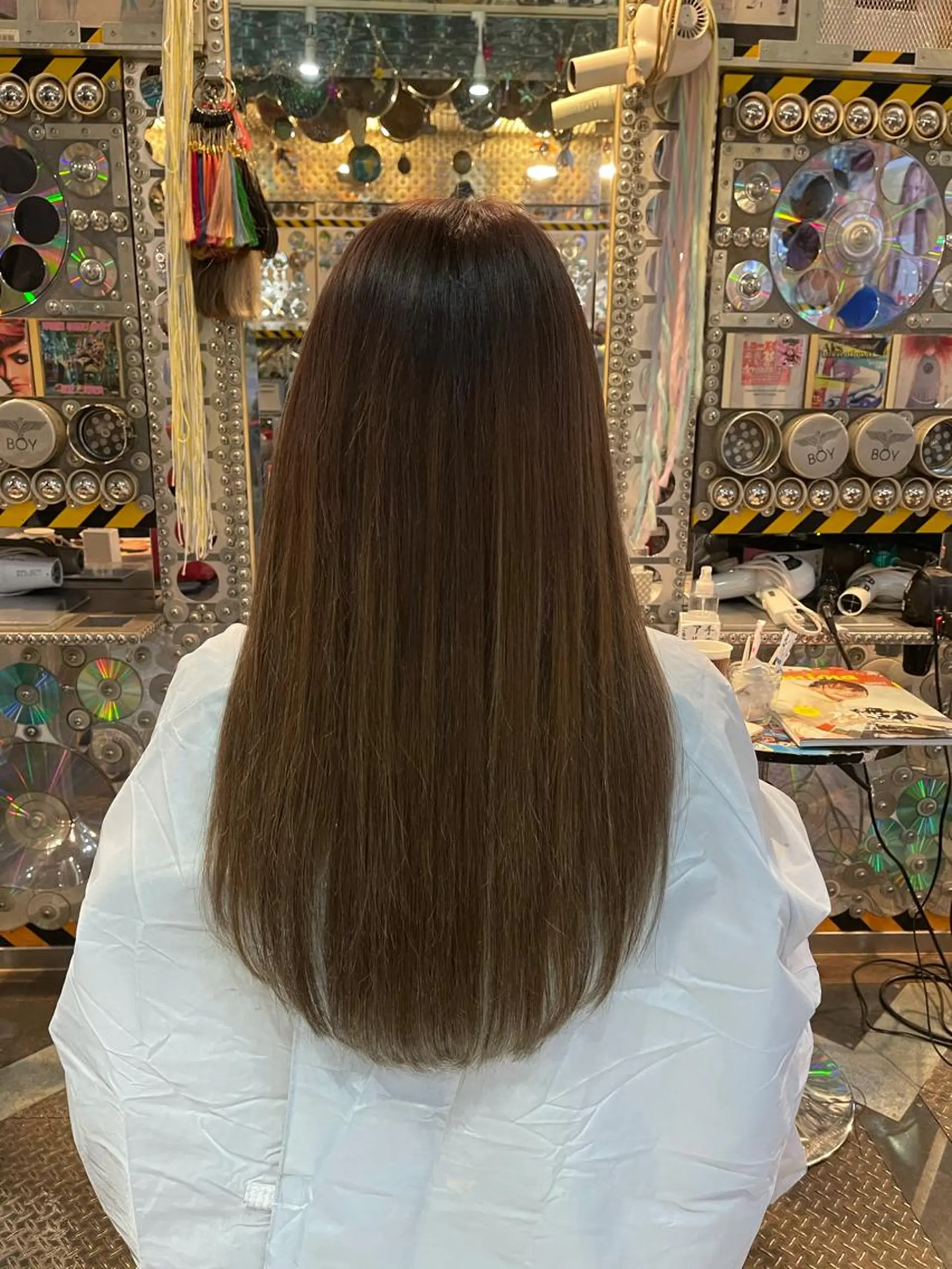 ショート ヘアアレンジ メンズ マツエク・マツパ 編み込みエクステ シールエクステ ボブ エクステ 🌈派手髪エクステ ブレイズ🌈ひろとのヘアスタイル