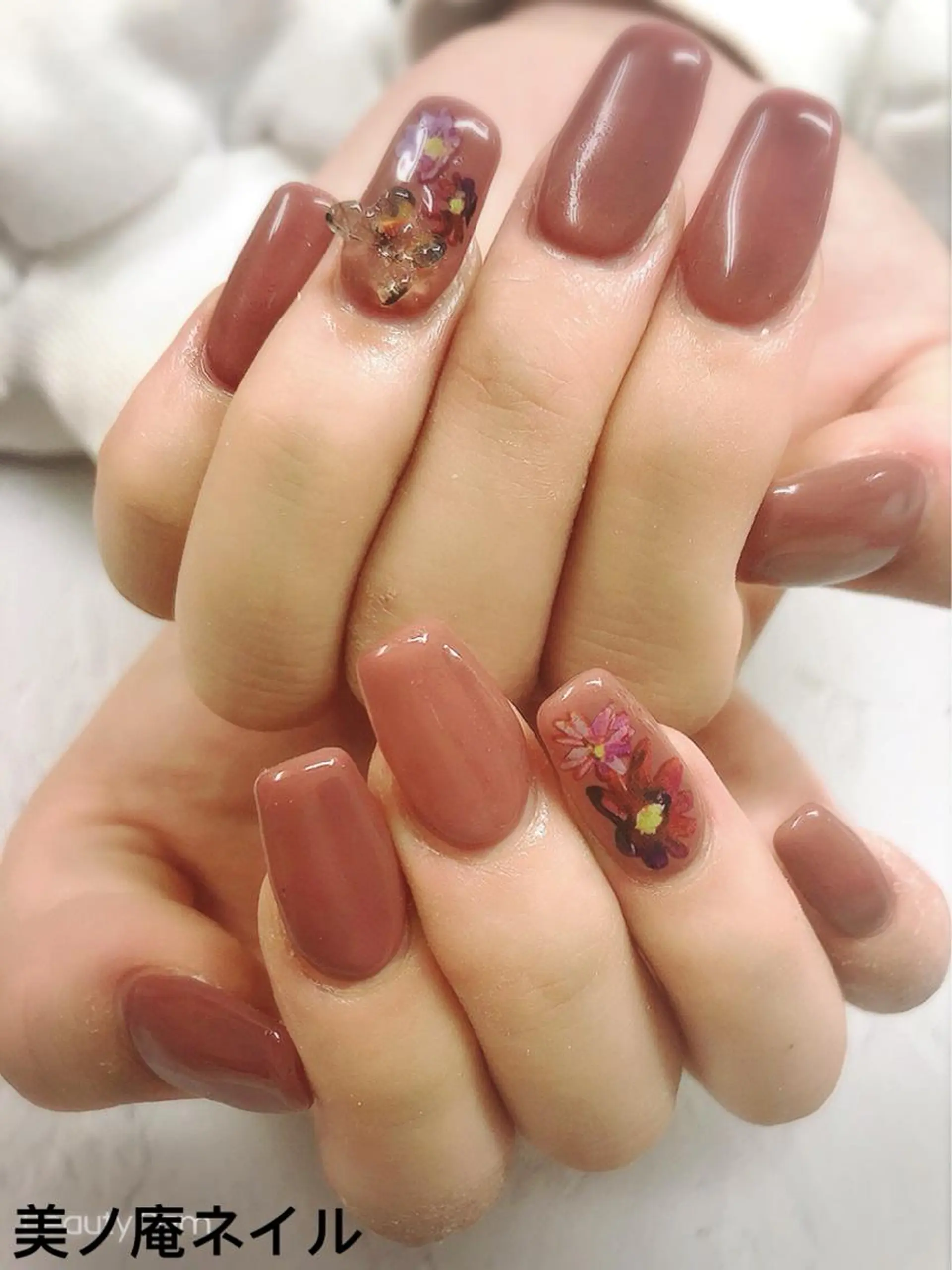 ネイル 美ノ庵ネイルサロン メトロポリタン前店のネイルデザイン