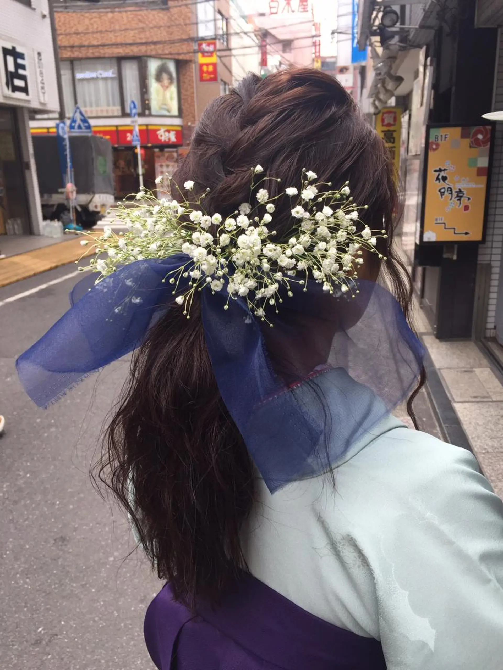 ロング ヘアアレンジ レイヤーカット✂️ 横浜No1♡下鳥翔子のヘアスタイル