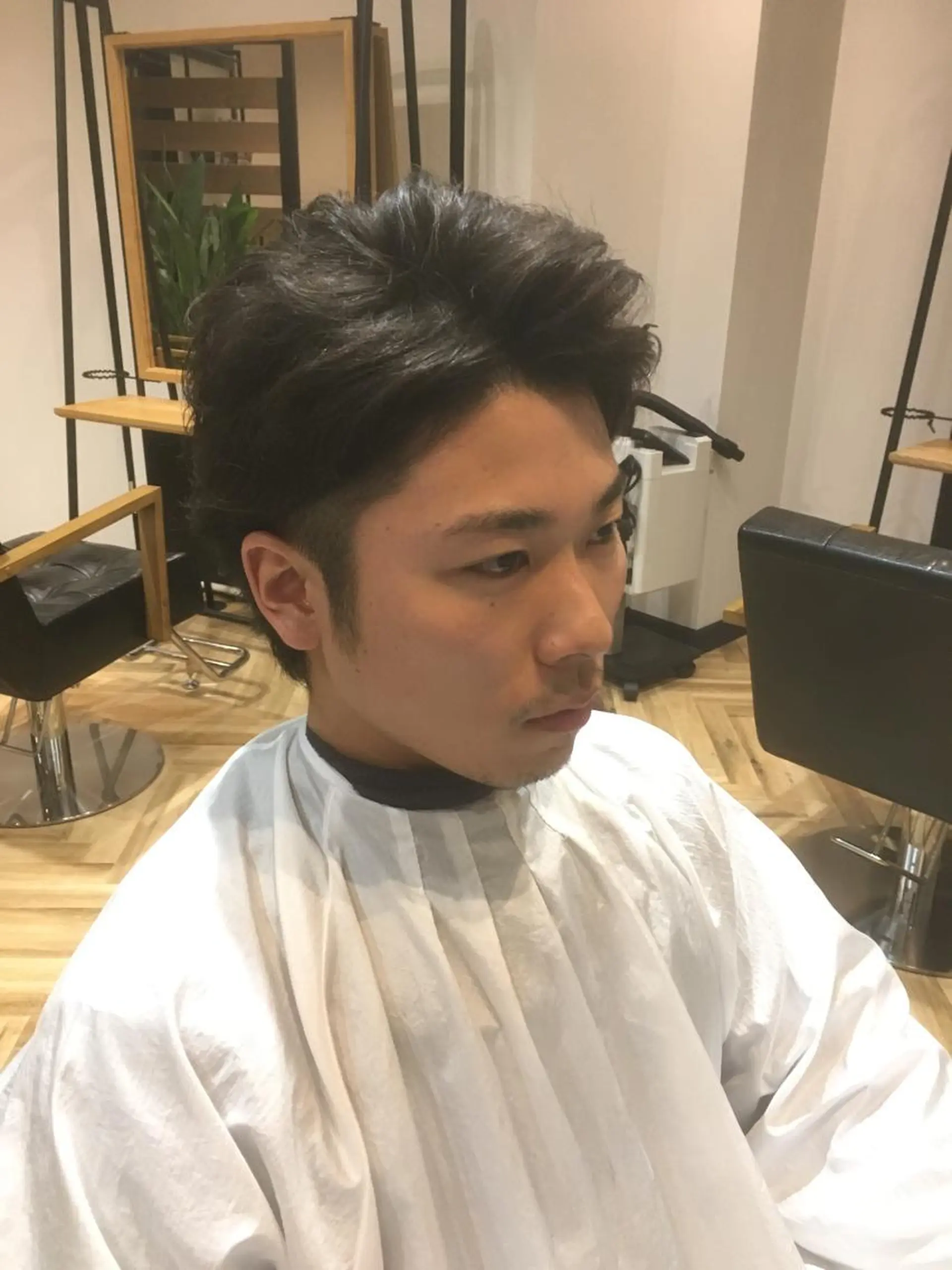 メンズ ﾊｲﾄｰﾝ/ｶﾗｰ/ 用賀/稲若健太郎のヘアスタイル