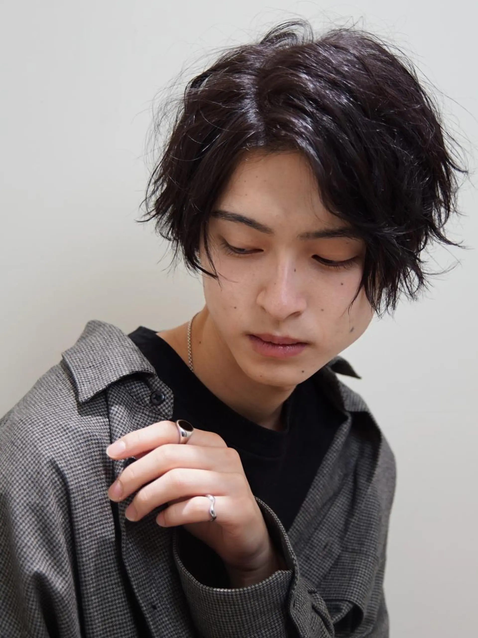 メンズ カット 森川 力のヘアスタイル